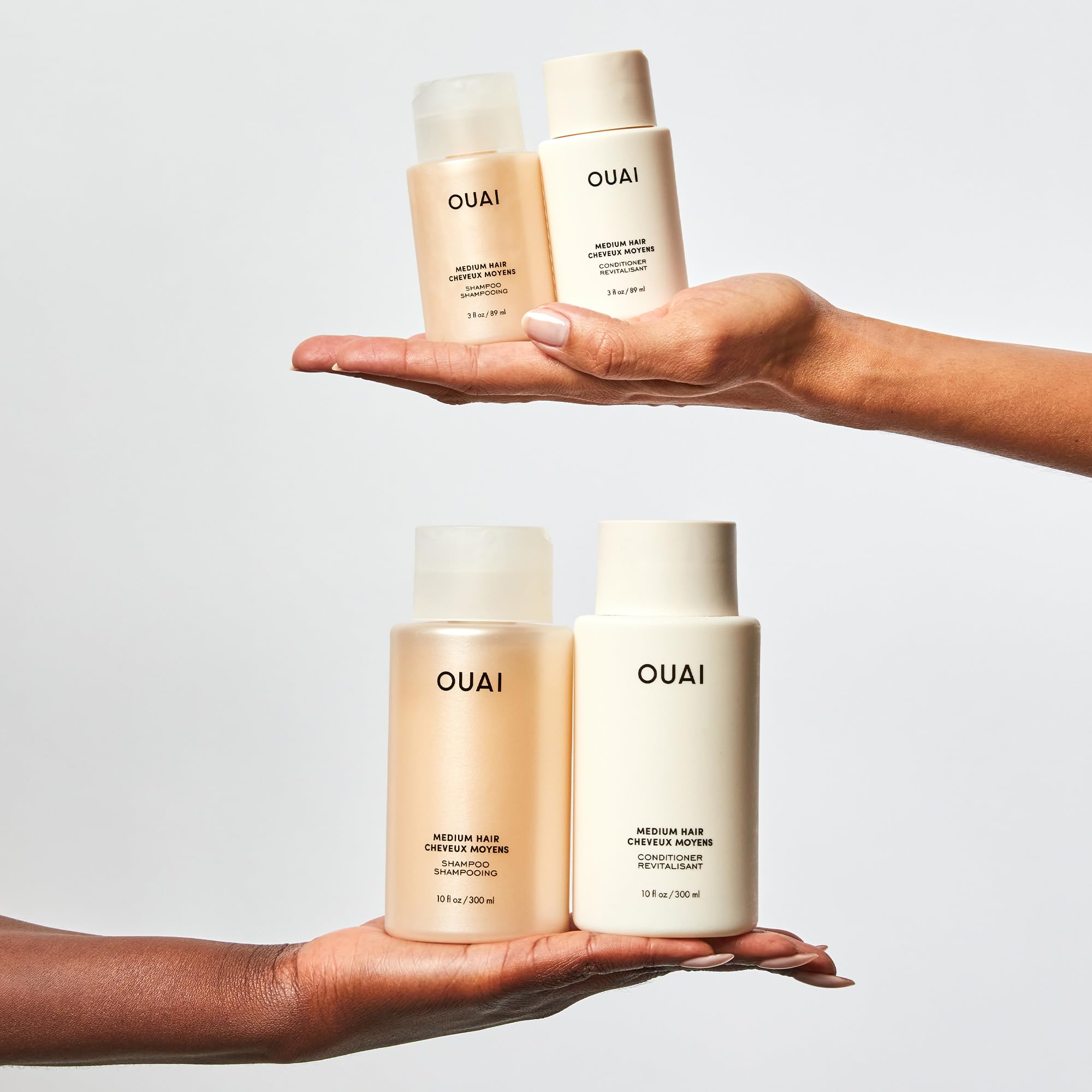 OUAI Medium Shampoo Travel Size - Hydrating Shampoo with Coconut Oil, Babassu, Kumquat Extract & Keratin - Strengthens, Nourishes & Adds Shine - Paraben & Sulfate Free Hair Care Products (3 Oz) OUAI buy supplements canada