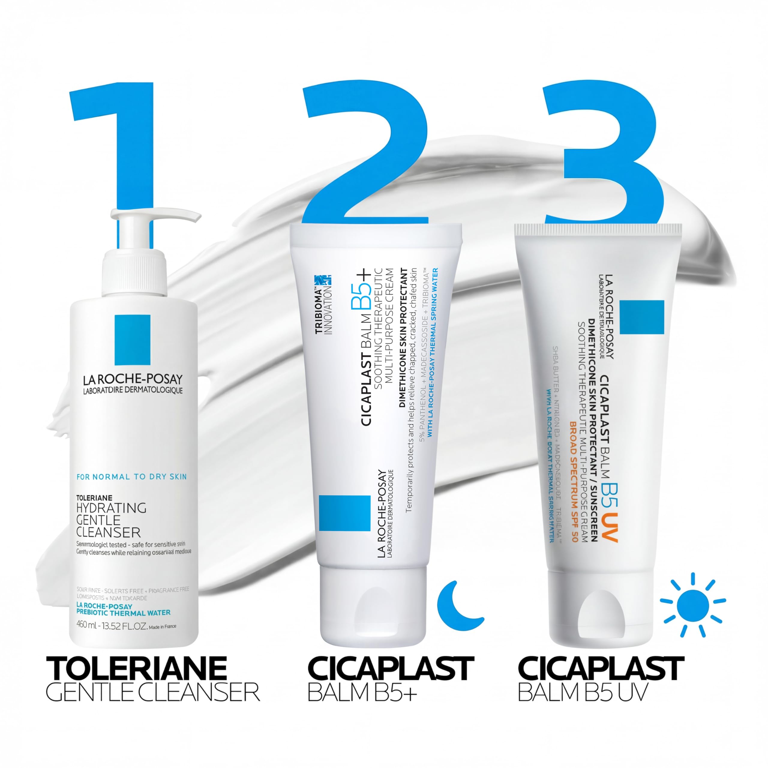 La Roche-Posay Cicaplast Balm B5, Healing Ointment and Soothing Therapeutic Multi Purpose Cream for Dry & Irritated Skin La Roche-Posay buy supplements canada