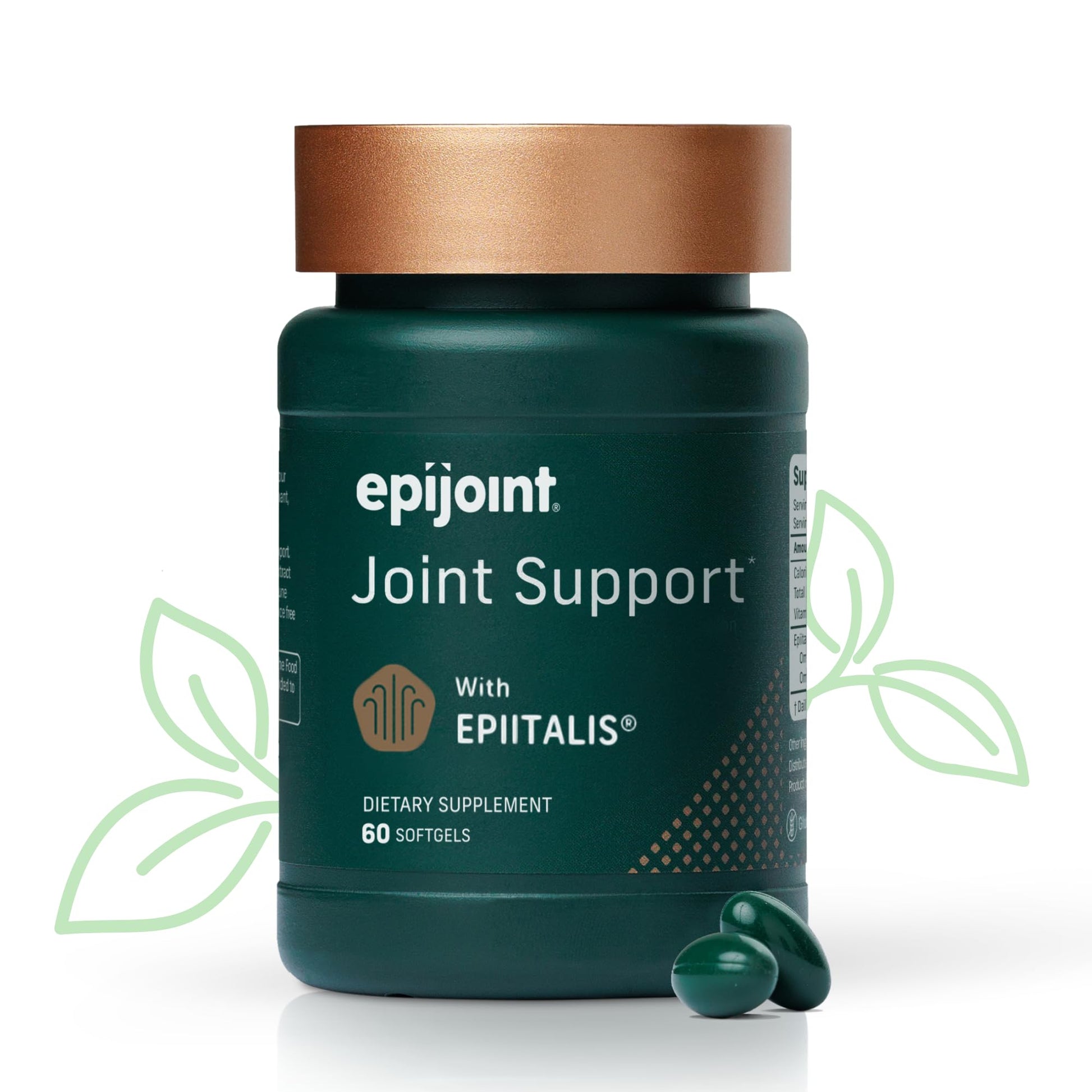 EPIJOINT Joint Support – Supports Mobility & Osteoarthritis – May Help Reduce Inflammation with Patented Epiitalis – 60 Capsules EPIJOINT buy supplements canada