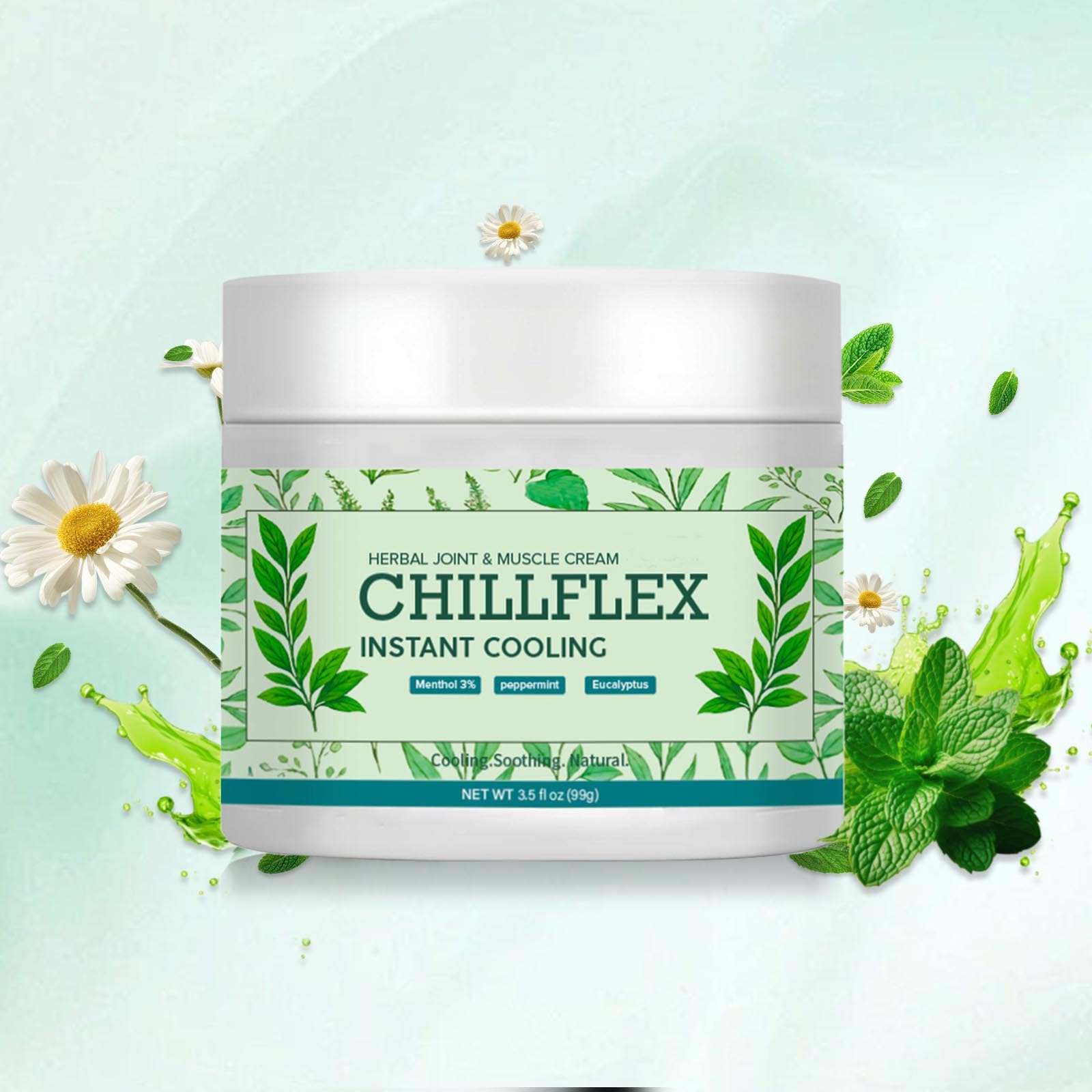 Menthol Soothing Cream, 3.5 Oz Joint Activities Throughout The Body, Cooling Soothing Ointment for Muscle, Head, Lumbar, Neck, Hands and Feet, 2 Pack CLORISLAND buy supplements canada
