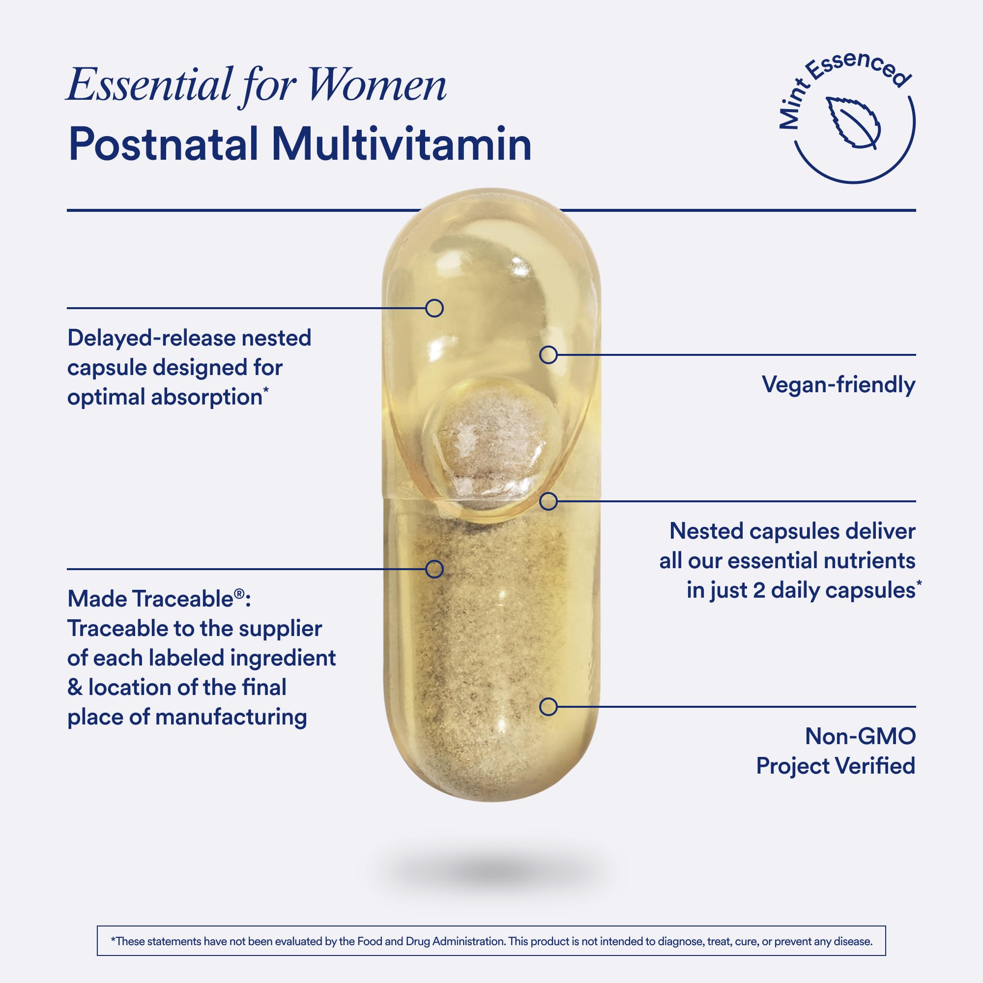 Ritual Postnatal Multivitamin and Gut Duo Supplements with Postnatal Vitamins and Synbiotic+: 3-in-1 Probiotic, Prebiotic, Postbiotic, Supports Lactation, and Gut Health, 30 Day Supply Ritual buy supplements canada