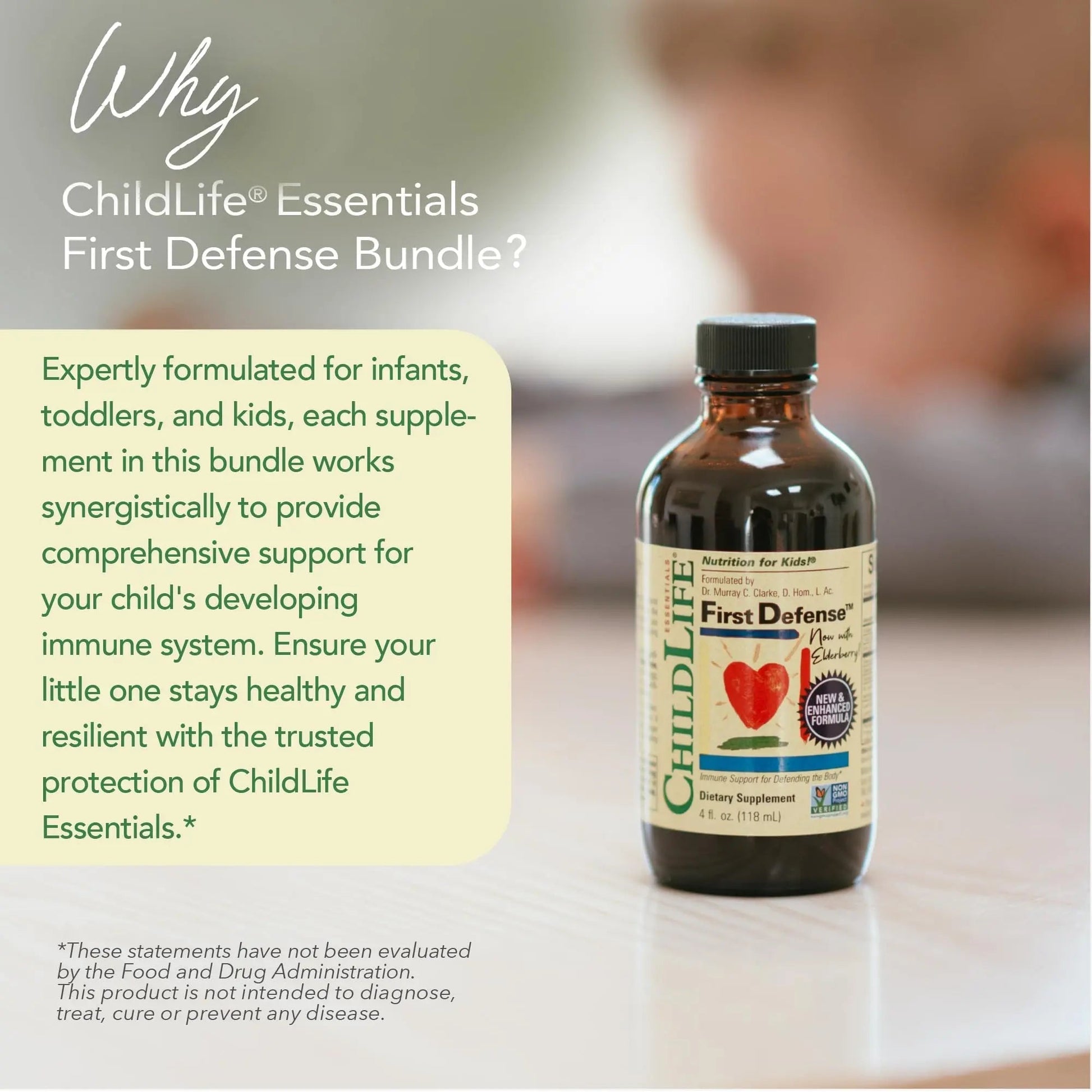 CHILDLIFE ESSENTIALS Immune Support 3-Pack - Liquid Vitamin C, First Defense, and Echinacea - Immune Boosting Supplements CHILDLIFE ESSENTIALS buy supplements canada