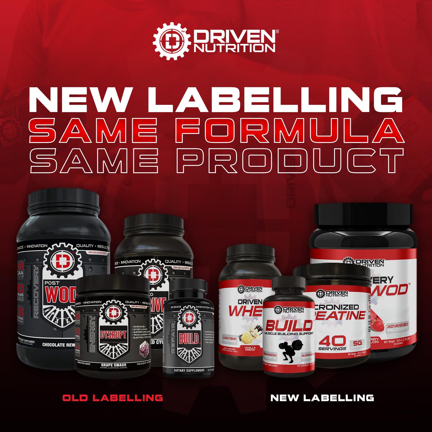 Driven PREWOD Energy Matrix, 50 Servings - Pre-Workout Supplement with Caffeine Driven Nutrition buy supplements canada