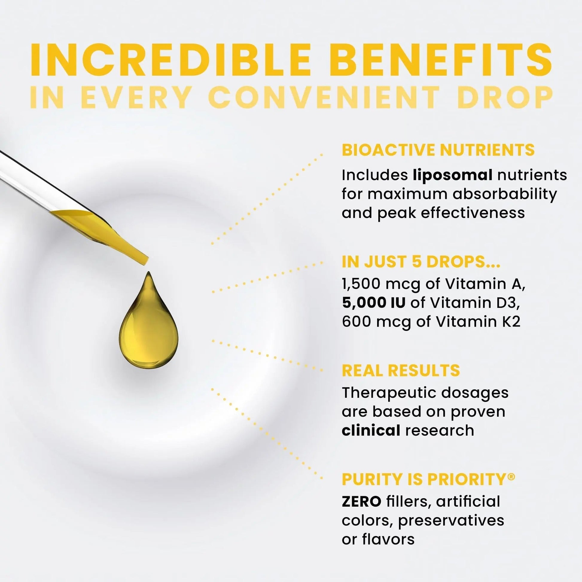 Pure Therapro Rx Vegan A-D-K Drops 10 Ml, Made in USA | 3 Month Supply | Vitamin A (Palmitate), Liposomal Vitamin D3 (Pureshine) Pure Therapro Rx buy supplements canada
