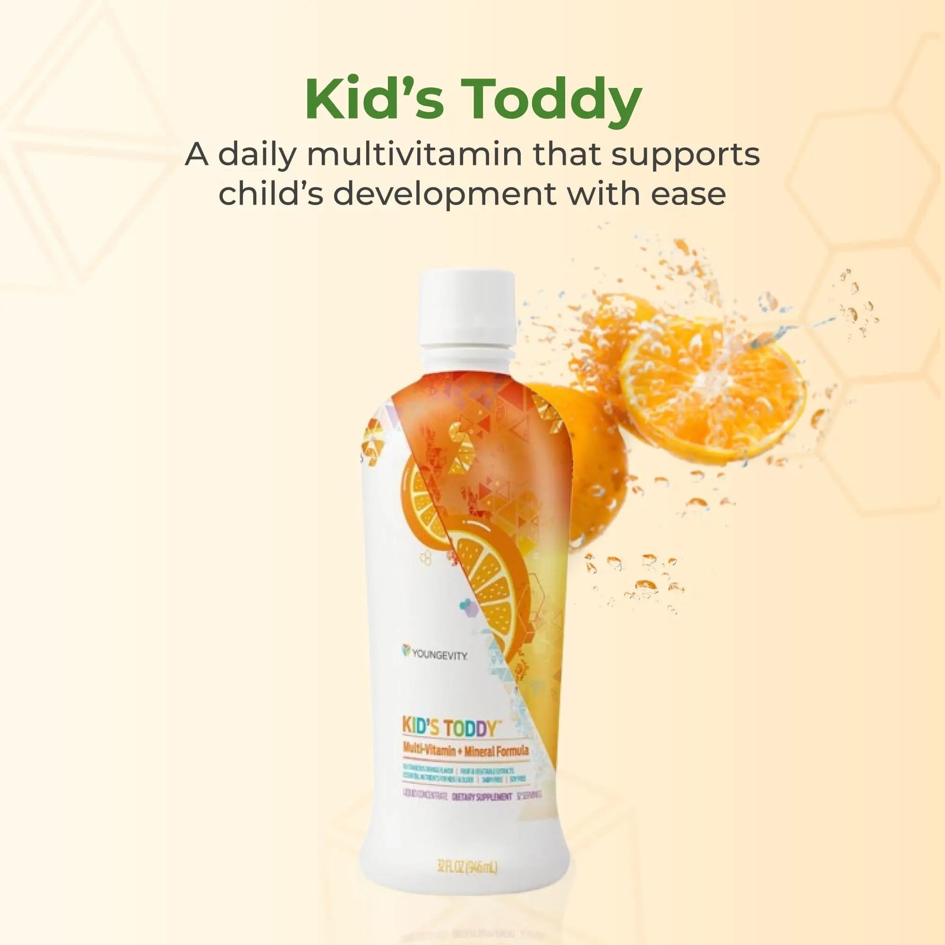 Youngevity Kid's Toddy™ - Mega Multivitamin for Kids & Children Age 2+ - 14 Vitamins, 10 Minerals, Phytonutrient Blend Youngevity buy supplements canada