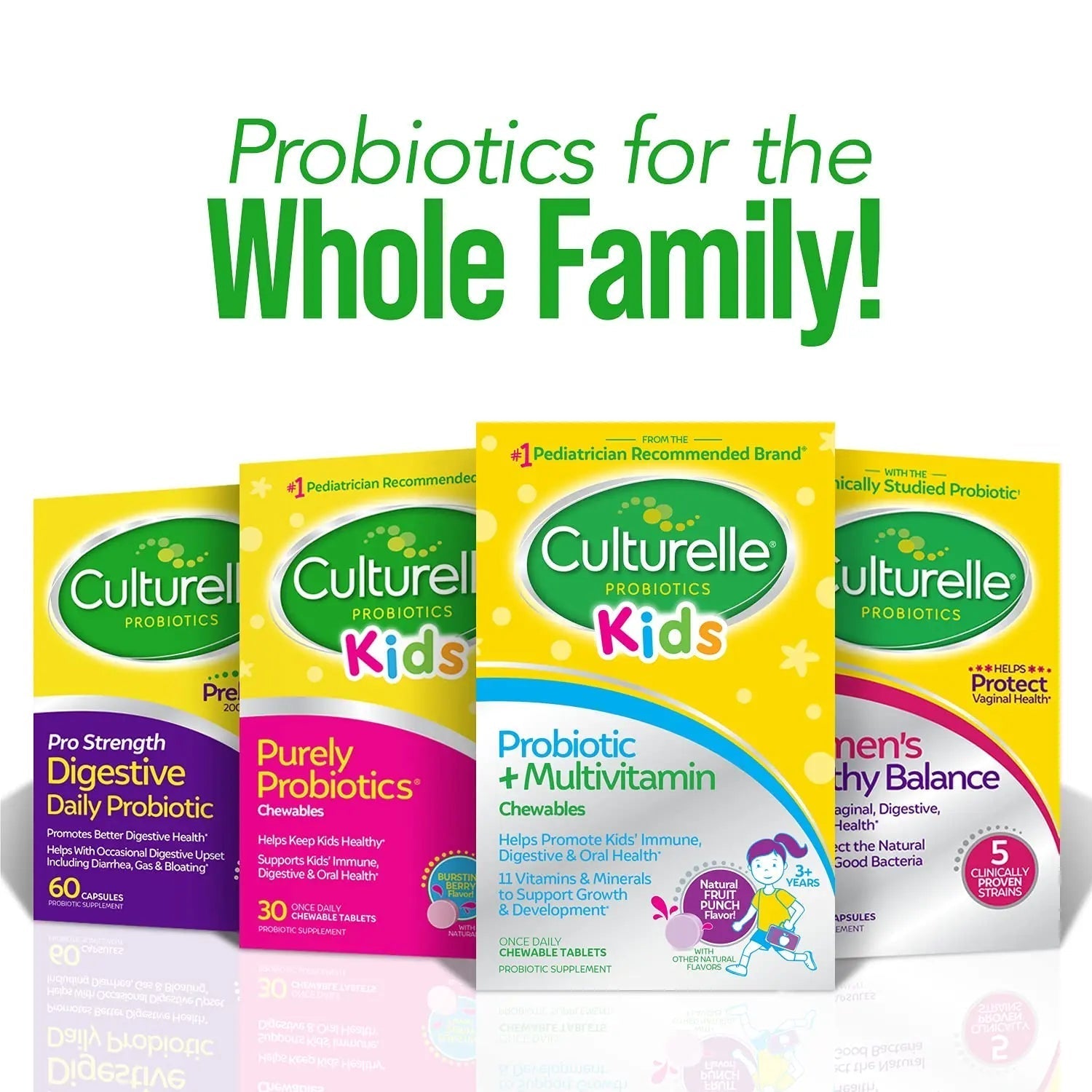 Culturelle Kids Probiotic + Complete Multivitamin Chewable For Kids, Ages 3+, 30 Count, Digestive Health, Oral Health & Immune Support Culturelle buy supplements canada
