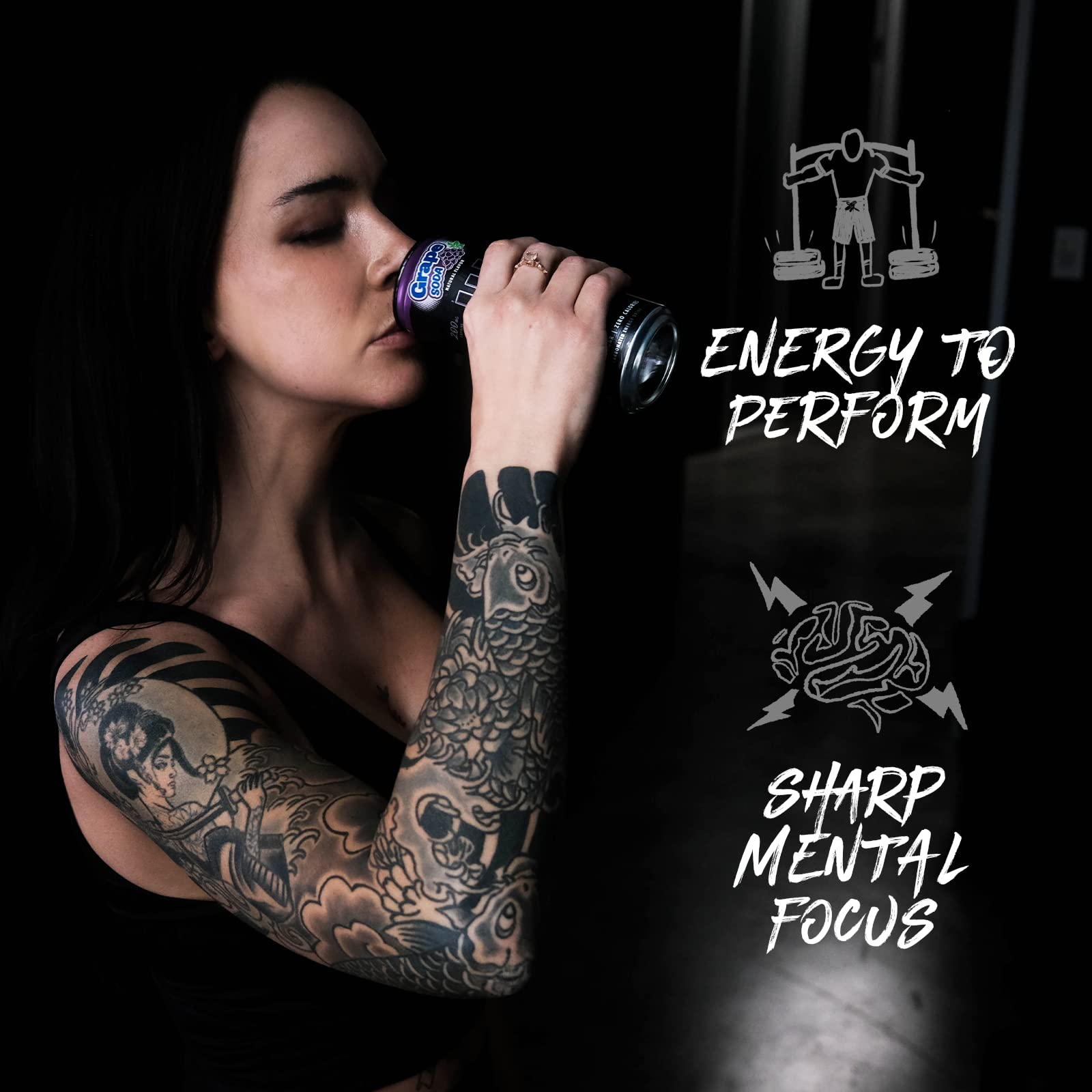 ABE Energy + Performance Sugar Free Energy Drink - All Black Everything Drink ABE all black everything buy supplements canada