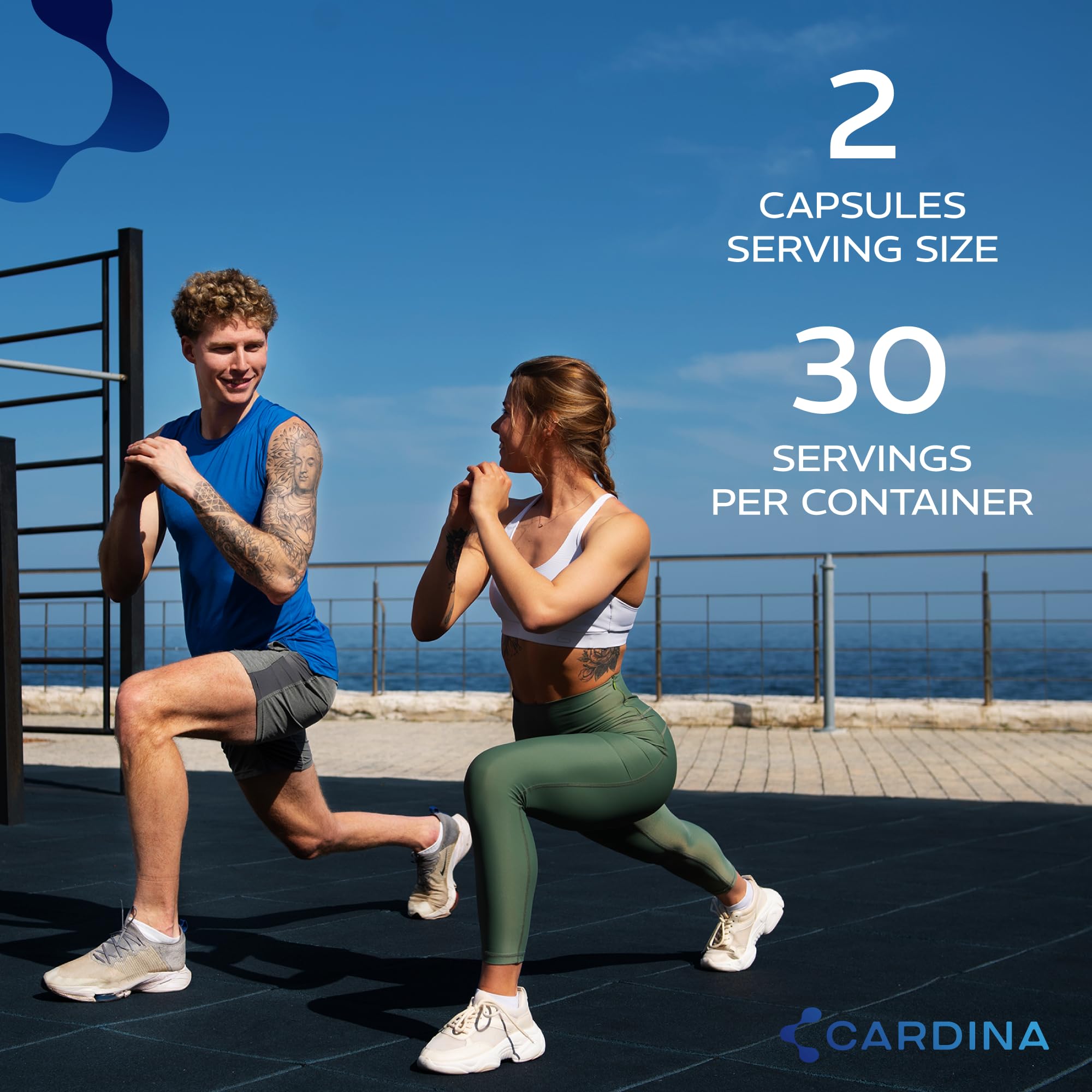 CARDINA B12 Vitamins for Women and Men - Brain Supplements for Memory and Focus with Thiamine B1 Supplement and COQ10 - Brain Memory Support - Non-GMO and Vegan B12 Supplement, 60 Ct CARDINA buy supplements canada