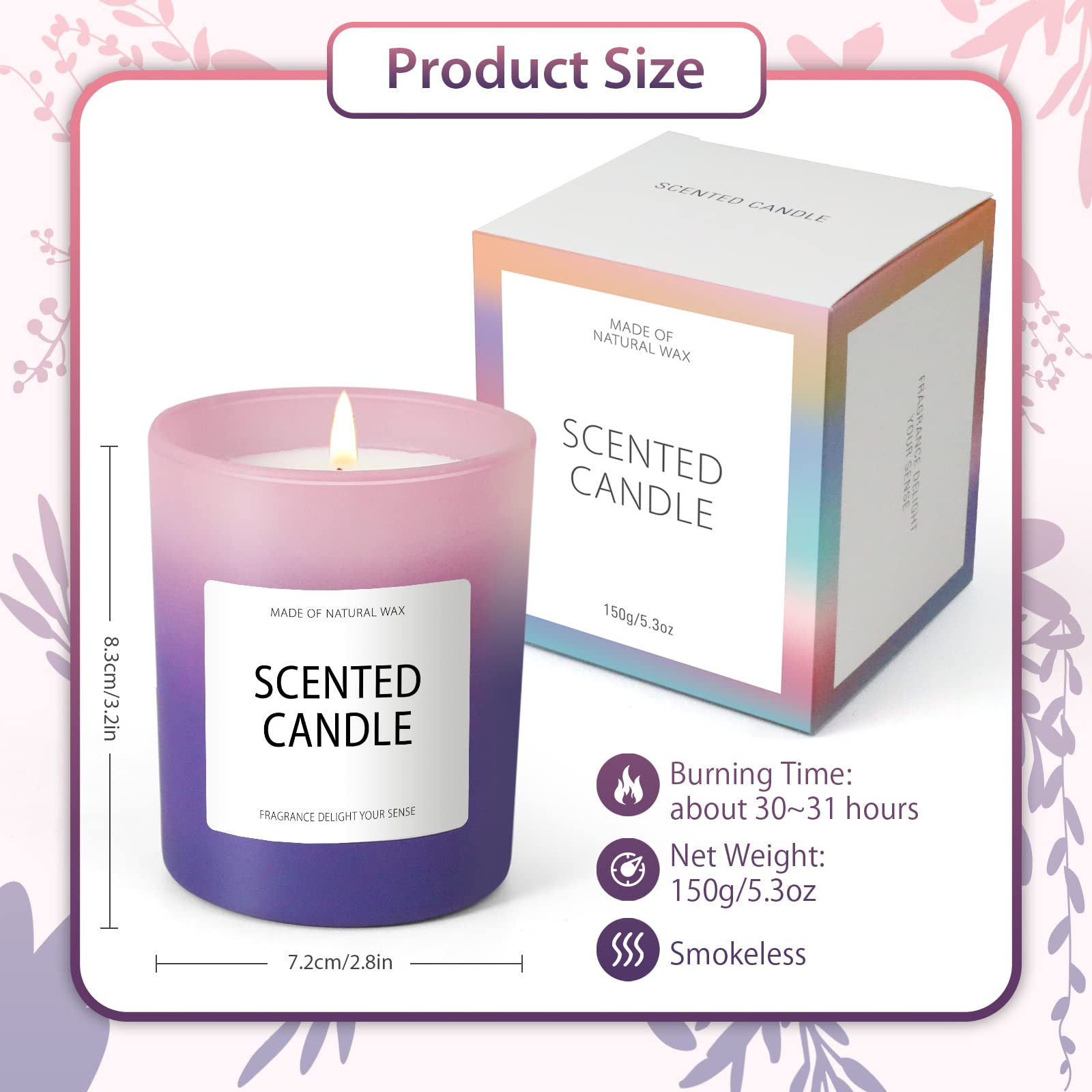 Candles, Scented Candles, Candles for Home Scented, Scented Candle Gift Set for Women STRN buy supplements canada