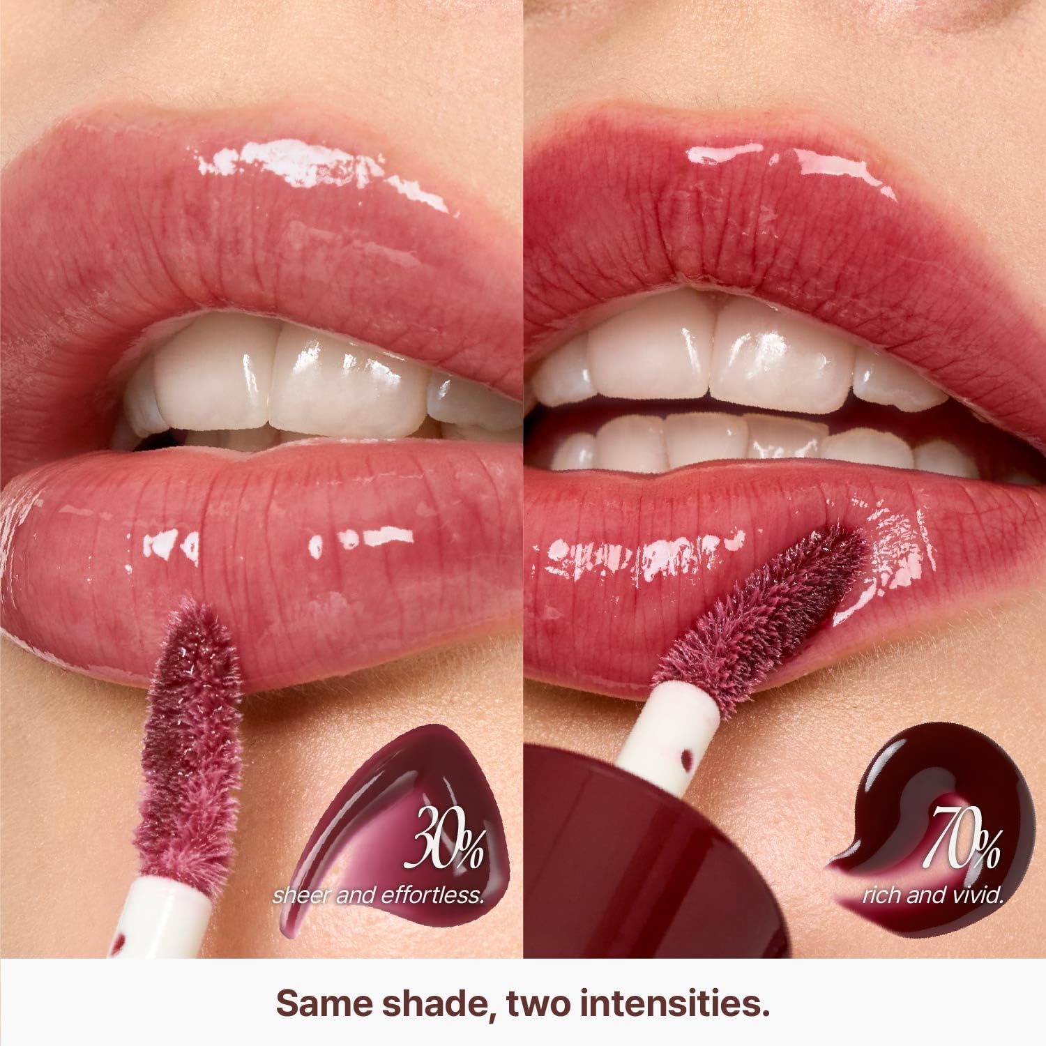 fwee 3D Voluming Gloss 70% (Rich) | Lychee 70% | High Shine, Non-Sticky Lip Gloss for Makeup | Long-Lasting, Moisturizing Gel Formula | 30%, 70% Pigment Options | 5.3g fwee buy supplements canada