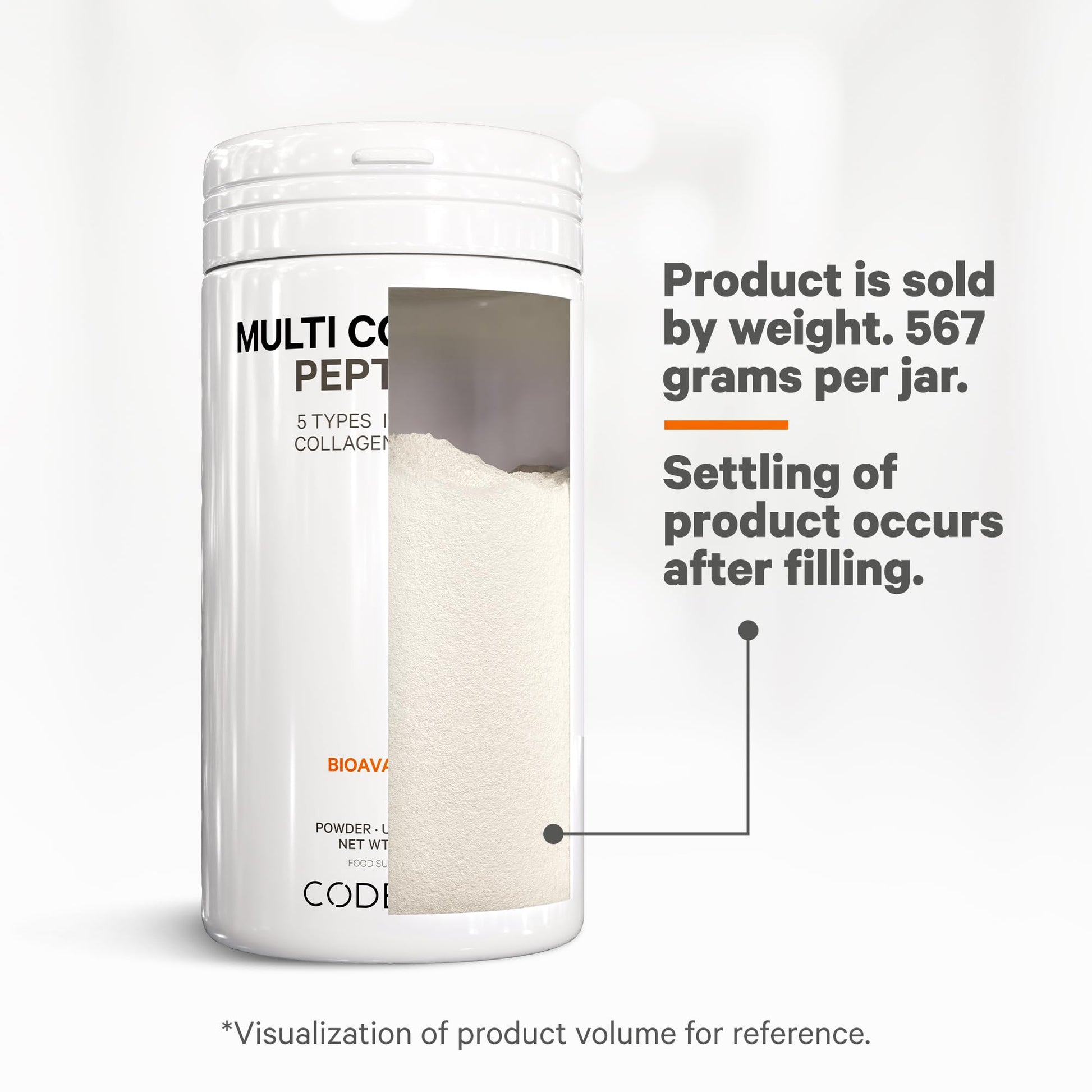 Codeage Multi Collagen Protein Powder Peptides, 2-Month Supply, Hydrolyzed, Type I, II, III, V, X Grass Fed Codeage buy supplements canada