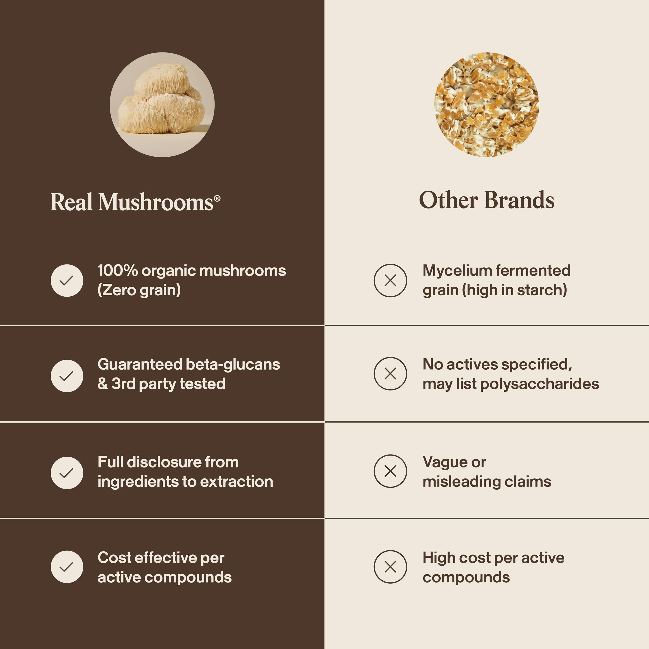 Real Mushrooms Lions Mane Mushroom Cognition (120 Capsules) Lions Mane Mushroom Powder Extract Capsules Real Mushrooms buy supplements canada