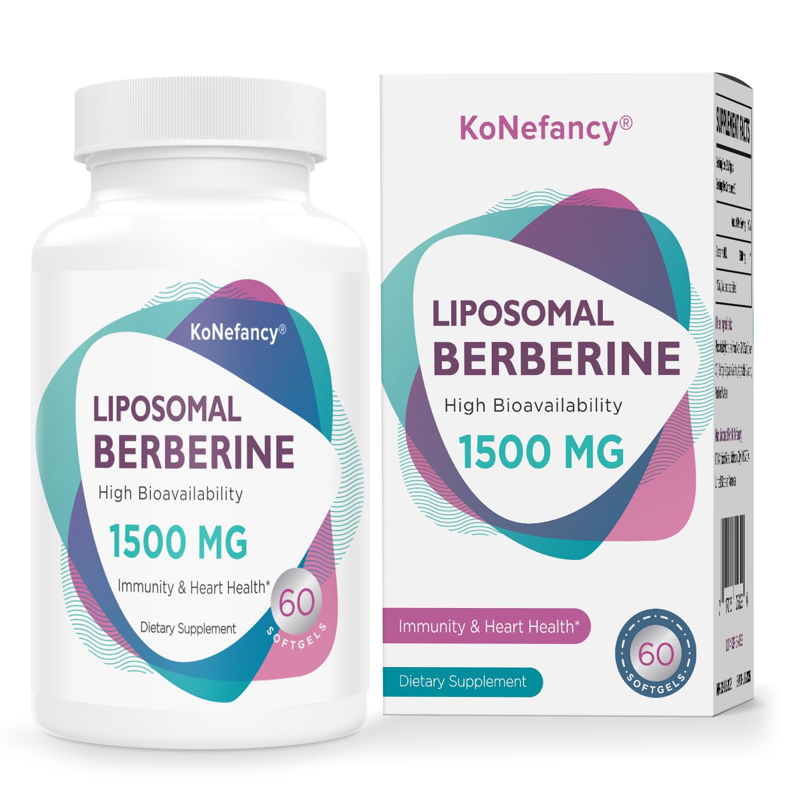 Berberine HCL Supplement 1500mg - High Bioavailability Liposomal Berberine Capsules KoNefancy buy supplements canada