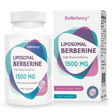 Berberine HCL Supplement 1500mg - High Bioavailability Liposomal Berberine Capsules KoNefancy buy supplements canada