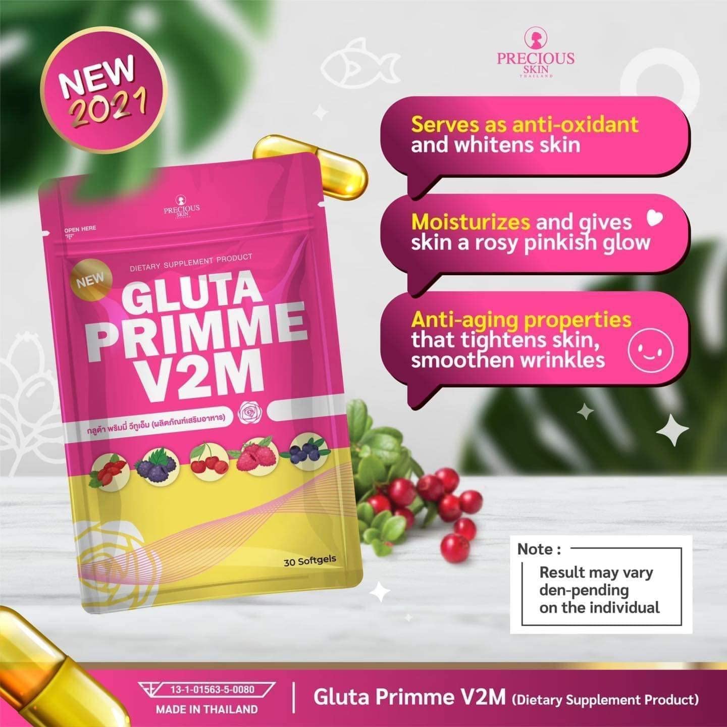 Gluta Prime Super Skin Supplement for Women Authentic 30 Capsule Gluta Prime L Alizée Spa buy supplements canada