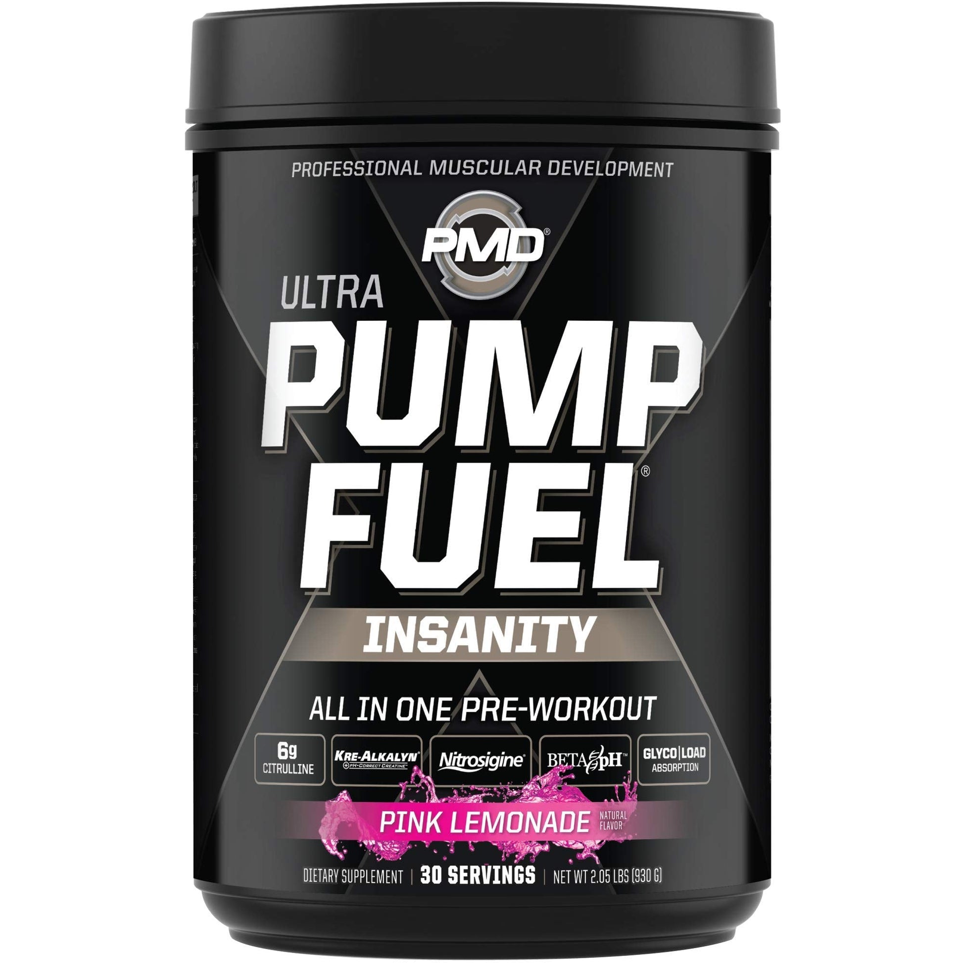 PMD Sports Ultra Pump Fuel Insanity - Pre Workout – Pink Lemonade (30 Servings) Sports PMD buy supplements canada