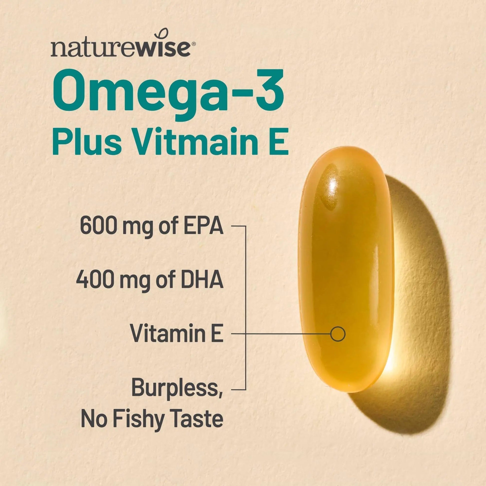 [1] NatureWise Multivitamin for Women Stress Support & Natural Minerals - 60 Ct[30-Day Supply] + [1] Omega 3 Fish Oil 1000mg + Vitamin E - Wild-Caught - 60 Softgels[30-Day Supply] NatureWise buy supplements canada