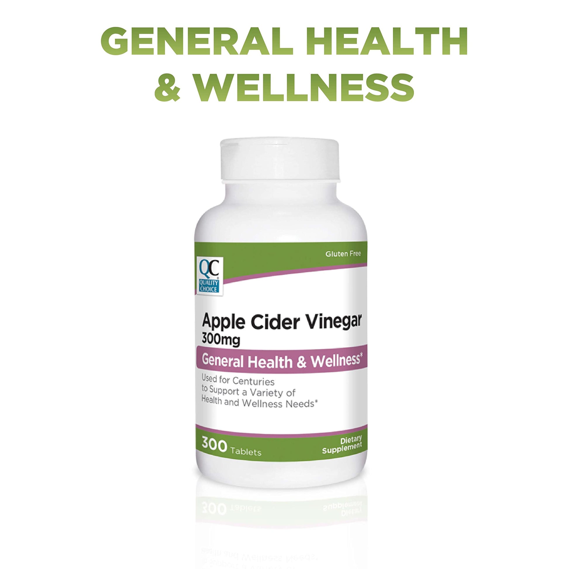 Quality Choice Apple Cider Vinegar 300 mg - General Health and Wellness - Dietary Supp Quality Choice buy supplements canada