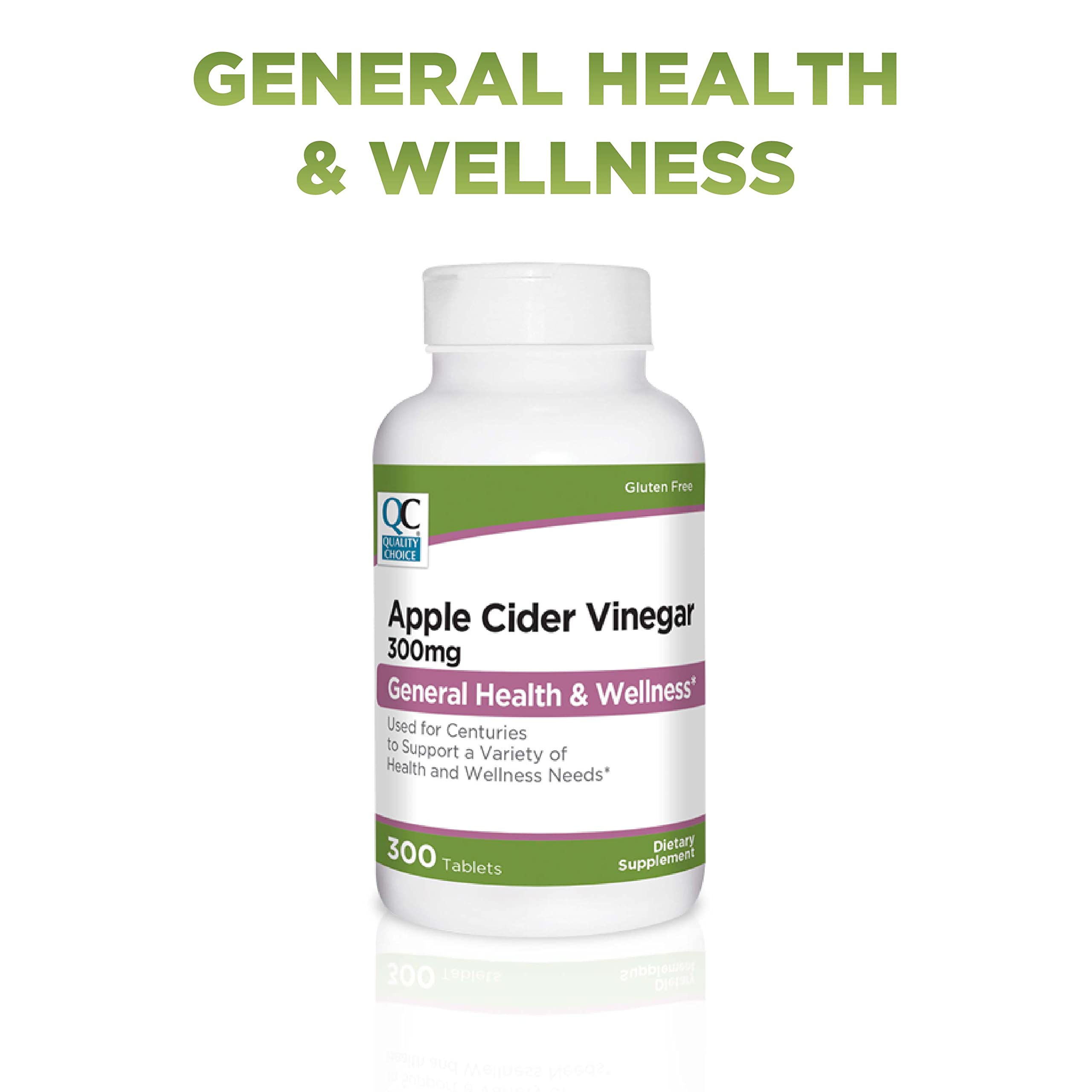 Quality Choice Apple Cider Vinegar 300 mg - General Health and Wellness - Dietary Supp Quality Choice buy supplements canada