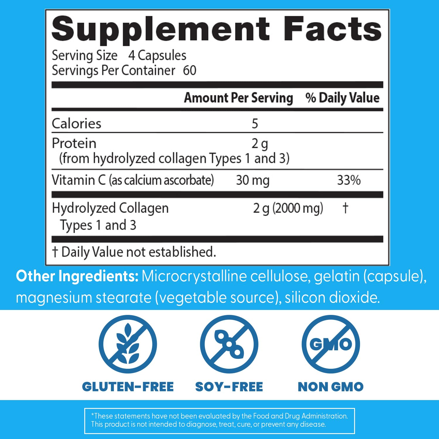 Doctor's Best Collagen Types 1 & 3 with Vitamin C, Non-GMO, Gluten Free, Soy Free, Supports Hair, Skin, Nails, Tendons & Bones, 500 mg, 240 Caps (DRB-00263) Doctor's BEST buy supplements canada