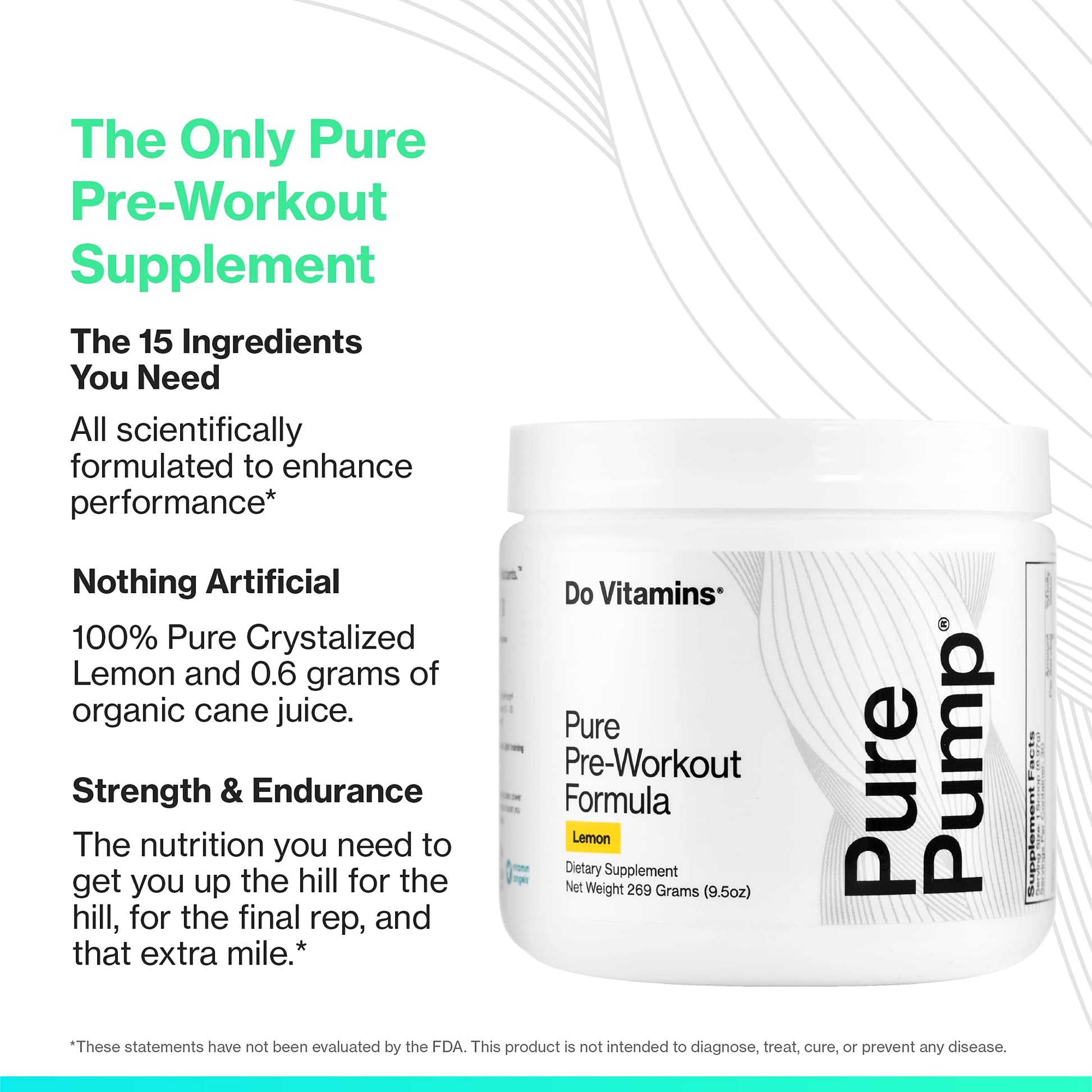 Do Vitamins PurePump - All-Natural Clean Preworkout Powder, Boost Energy, Focus Do Vitamins buy supplements canada