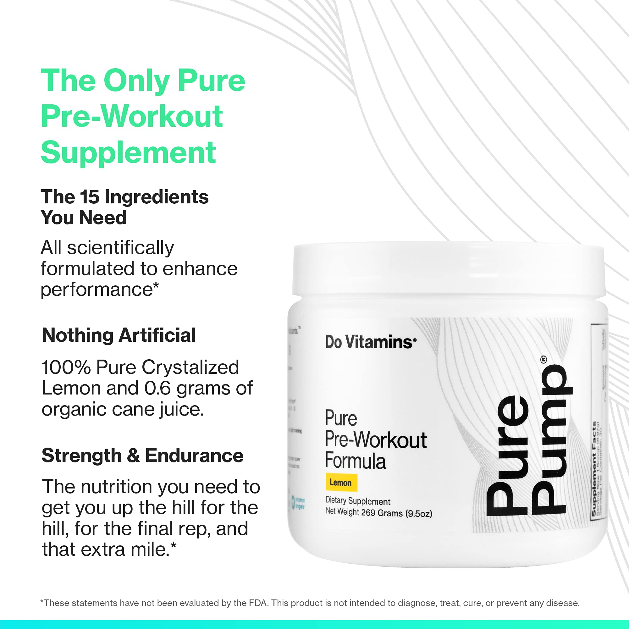 Do Vitamins PurePump - All-Natural Clean Preworkout Powder, Boost Energy, Focus Do Vitamins buy supplements canada