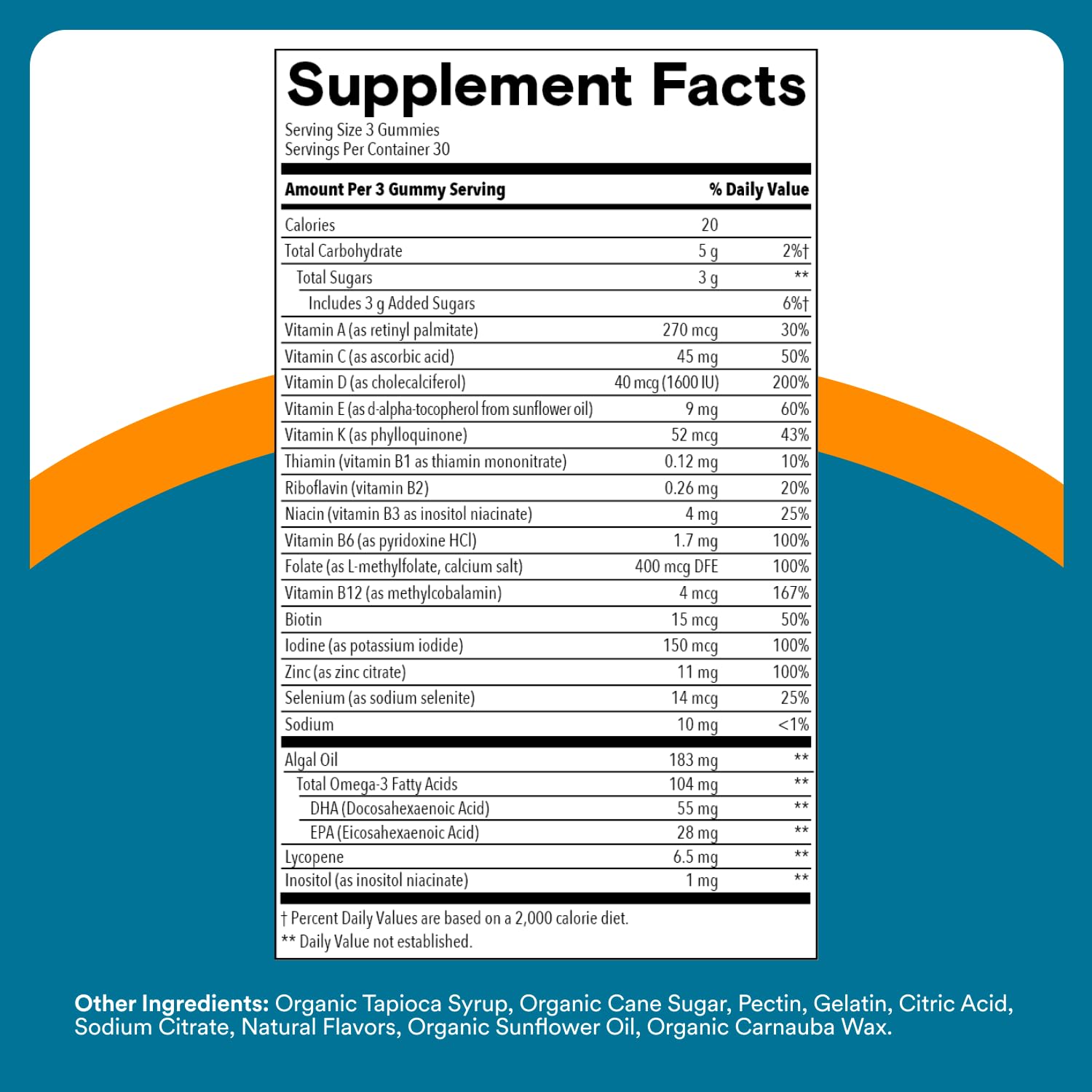 SmartyPants Men's Multivitamin Gummies with Omega 3 DHA/EPA, Methylfolate, Vitamin D3, C, B12, B6, A, K, Zinc SmartyPants buy supplements canada