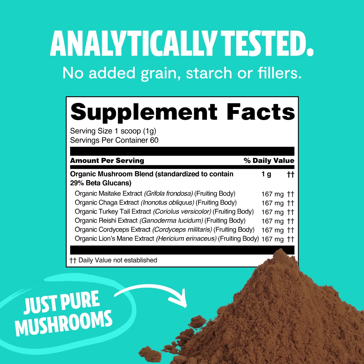 FreshCap Ultimate Mushroom Complex Powder - Lions Mane, Reishi, Cordyceps, Chaga FreshCap Mushrooms buy supplements canada