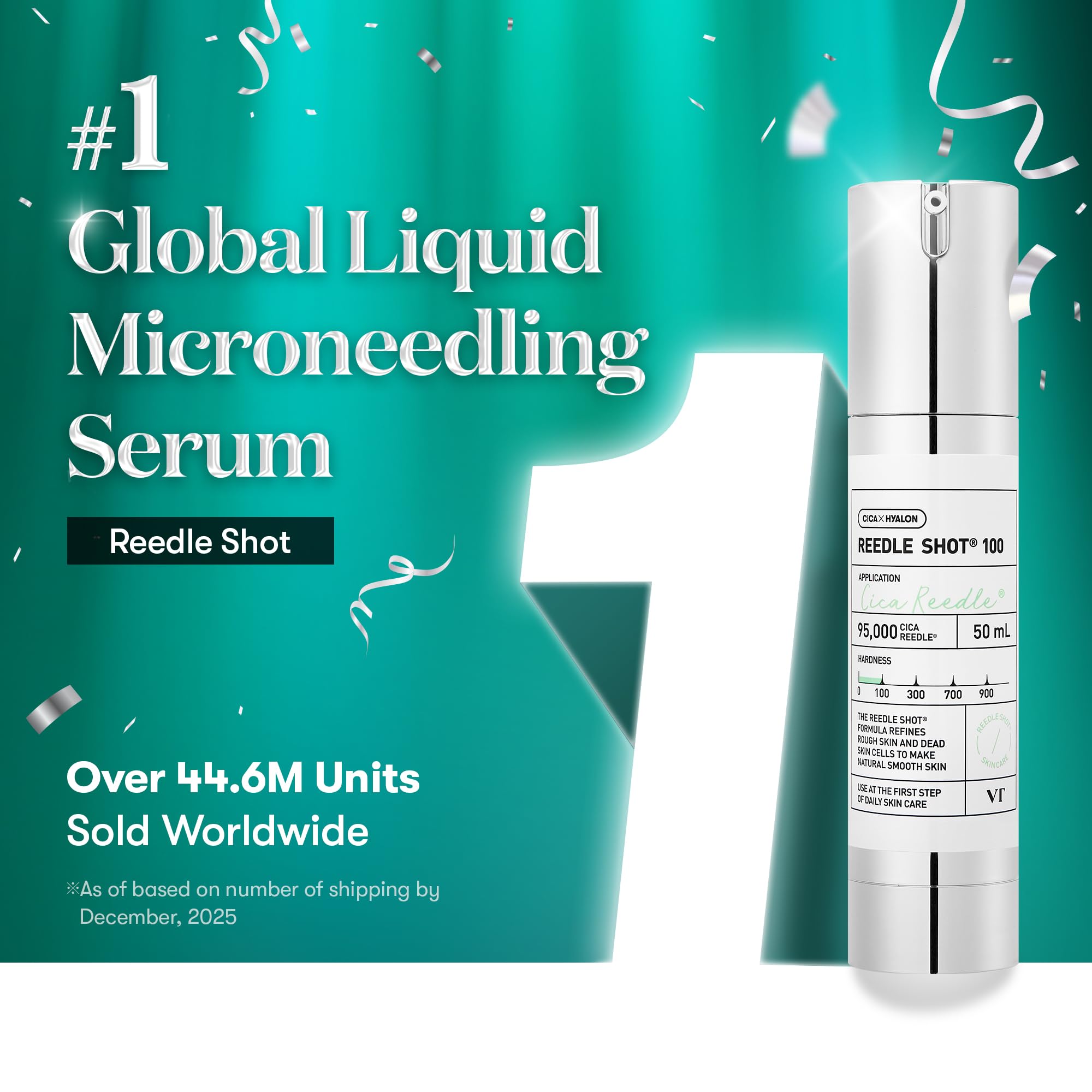 VT COSMETICS CICA Reedle Shot 100, Spicule Microneedling Serum for Pore Care & Exfoliation, Exosome, Centella Asiatica for Glass Skin VT COSMETICS buy supplements canada