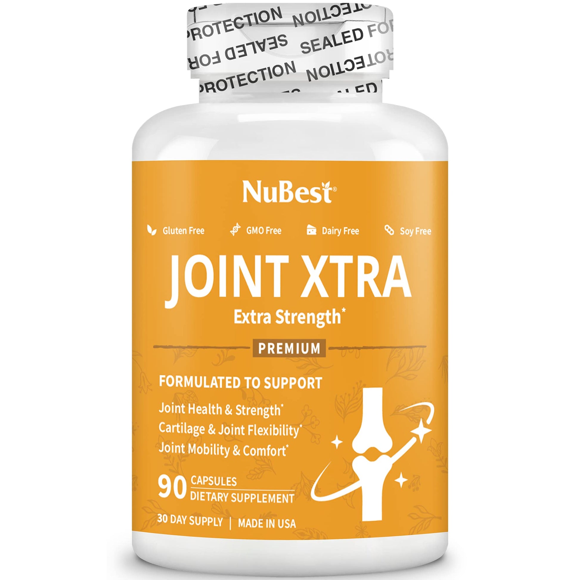 NuBest Joint Xtra - Joint Support Supplement | Joint Health Formula with Triple Joint Strength - Glucosamine, Chondroitin, Turmeric, MSM | 1 Month Supply NuBest buy supplements canada