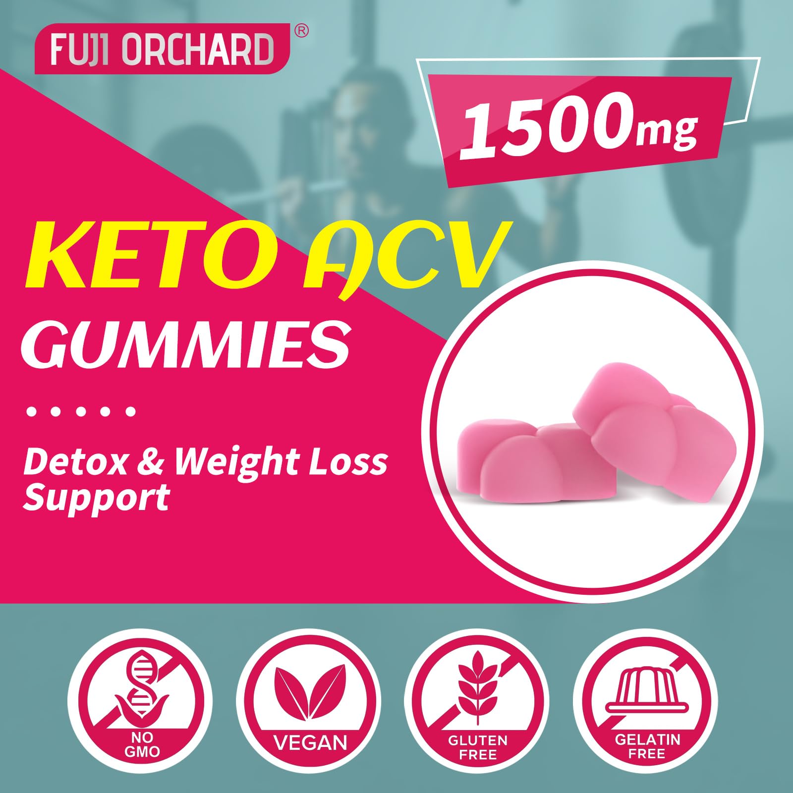 FUJI ORCHARD Keto Acv Gummies, 1500mg Keto Acv Gummies Advanced Weight Loss FUJI ORCHARD buy supplements canada