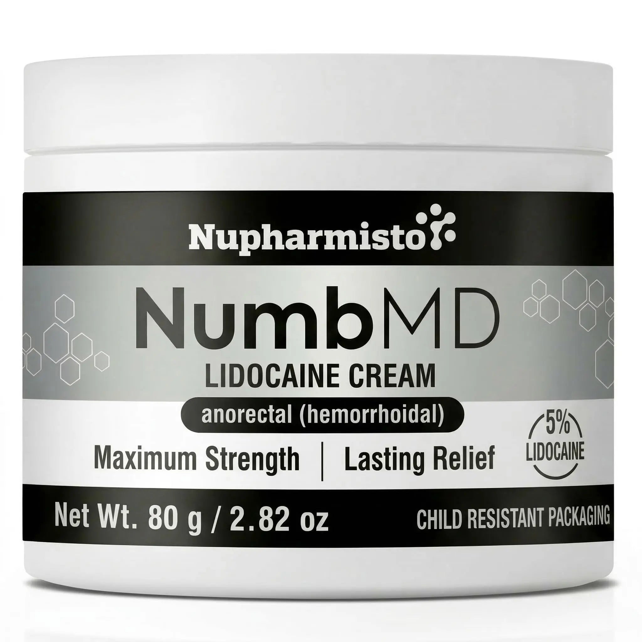 Nupharmisto Numbing Cream Maximum Strength : Long Lasting Numbing Cream with 5X Numbing - Emu Oil and Arnica 80 g / 2.82 oz Nupharmisto buy supplements canada