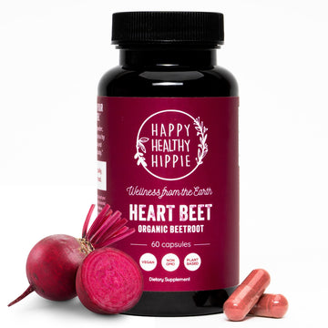 Organic Beet Root Capsules [1,300mg Superfood] - Blood Pressure Support Supplements Happy Healthy Hippie buy supplements canada