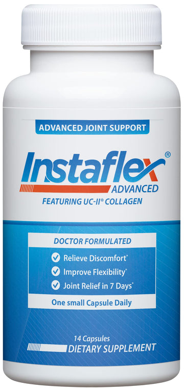 Instaflex Advanced Joint Support - Doctor Formulated Joint Relief Supplement, Featuring Collagen & 5 Other Joint Discomfort Fighting Ingredients - 14 Count Instaflex buy supplements canada