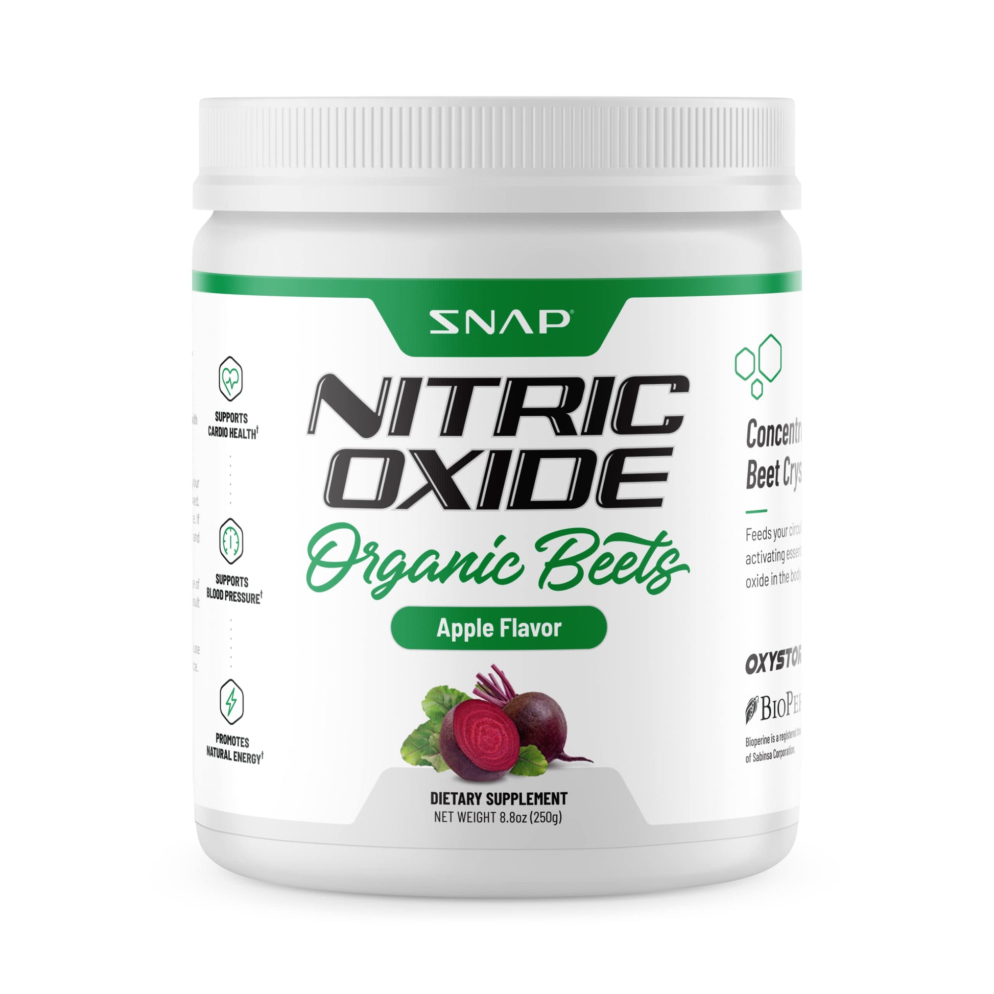 Snap Supplements USDA Organic Beet Root Powder, 3-in-1 Nitric Oxide Supplement Snap Supplements buy supplements canada
