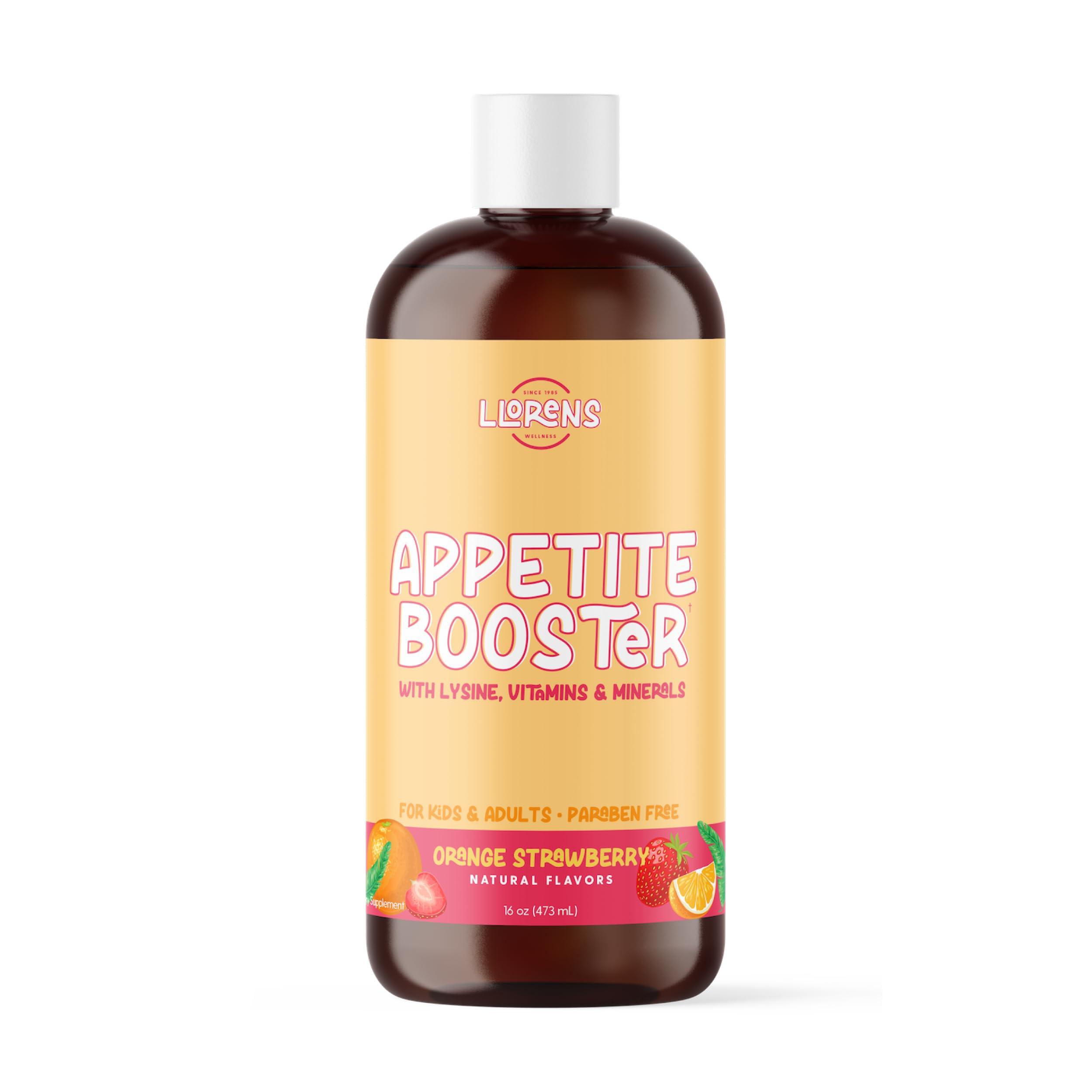 Appetite Booster Weight Gainer for Kids, 16 Fl Oz, Natural Orange Strawberry By Llorens Wellness LLORENS PHARMACEUTICAL buy supplements canada