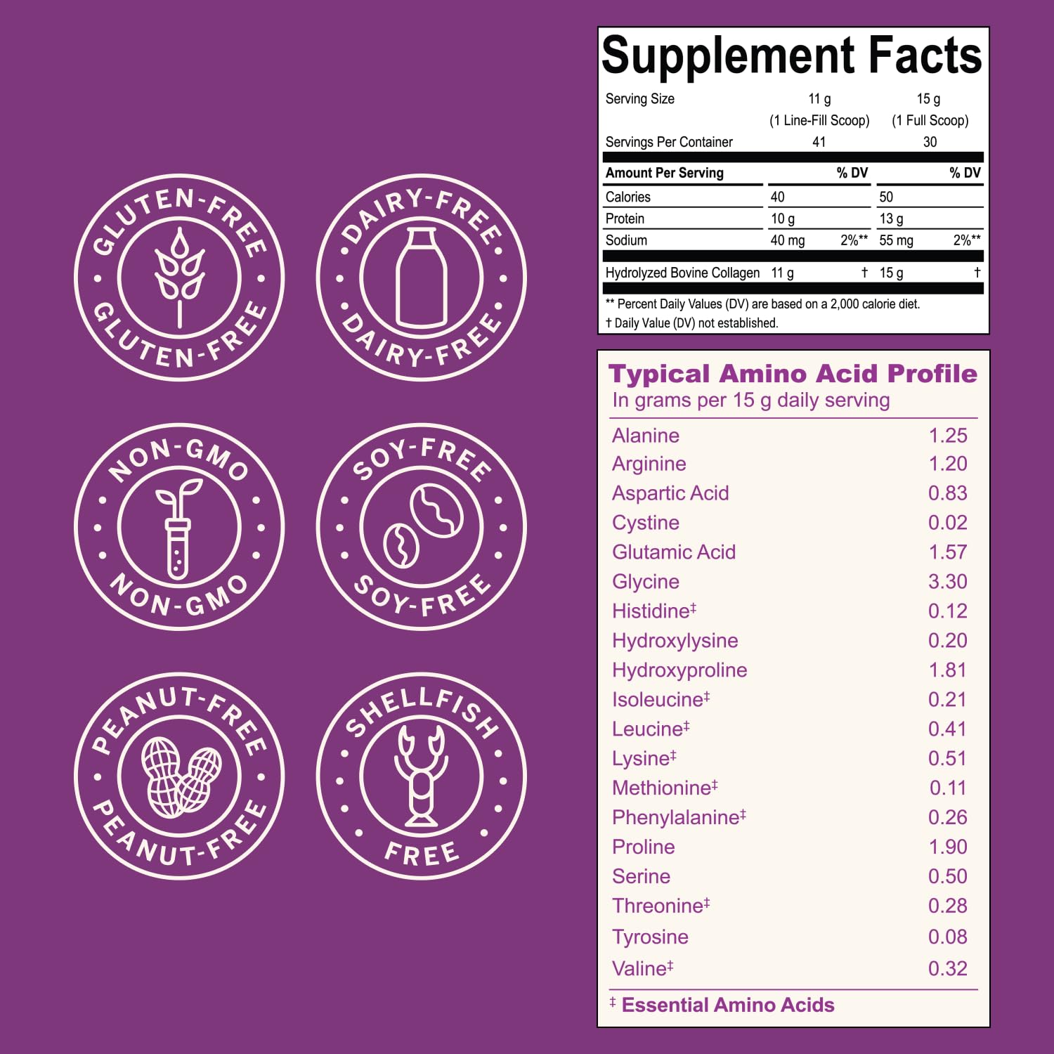 Live Conscious Collagen Peptides Powder - Naturally-Sourced Hydrolyzed Collagen Powder - Hair, Skin, Nail, and Joint Support - Type I & III Grass-Fed Collagen Live Conscious buy supplements canada