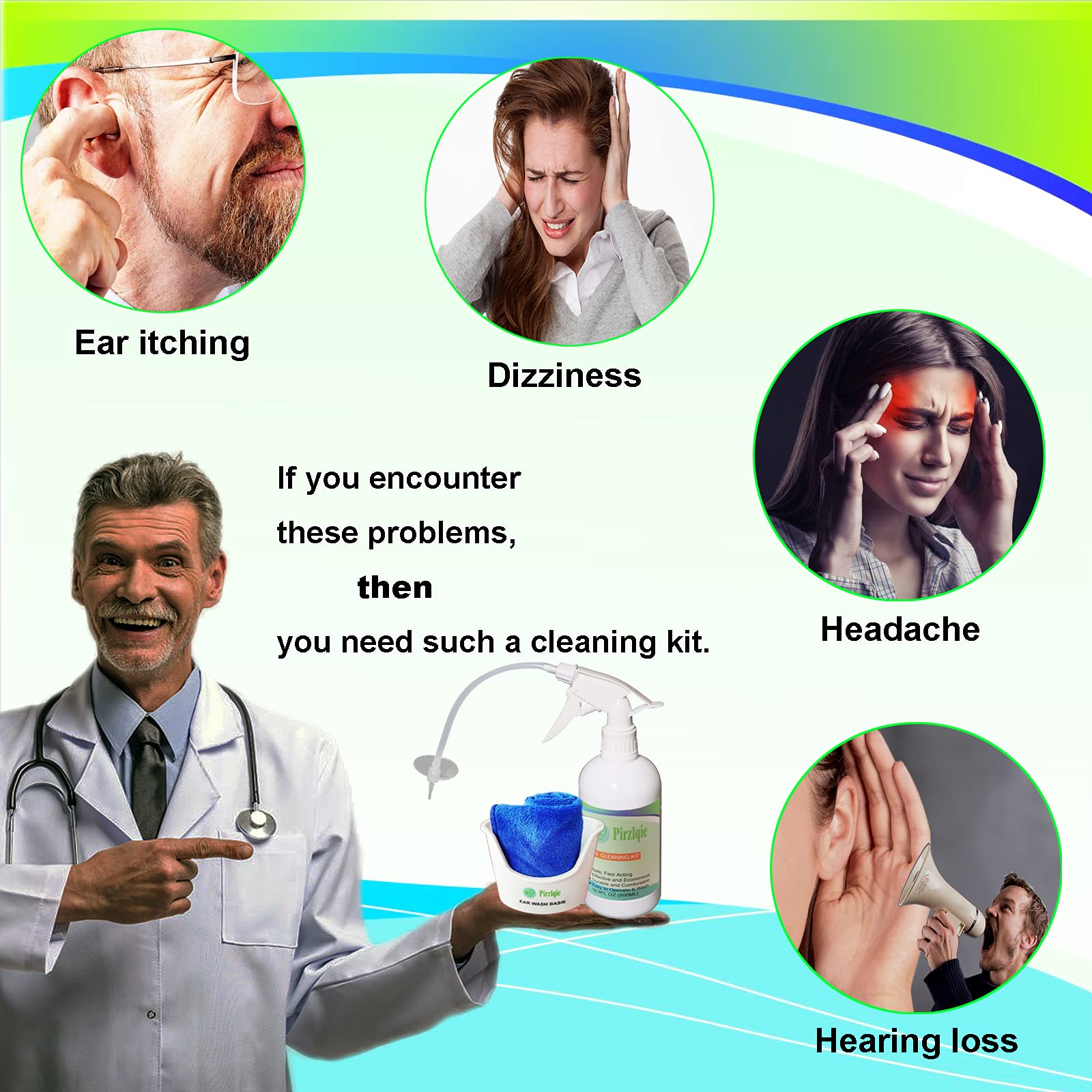 Ear Wax Removal Tool, Ear Cleaning Kits Safe Ear Irrigation Kit Ear Flush QISXROVY buy supplements canada