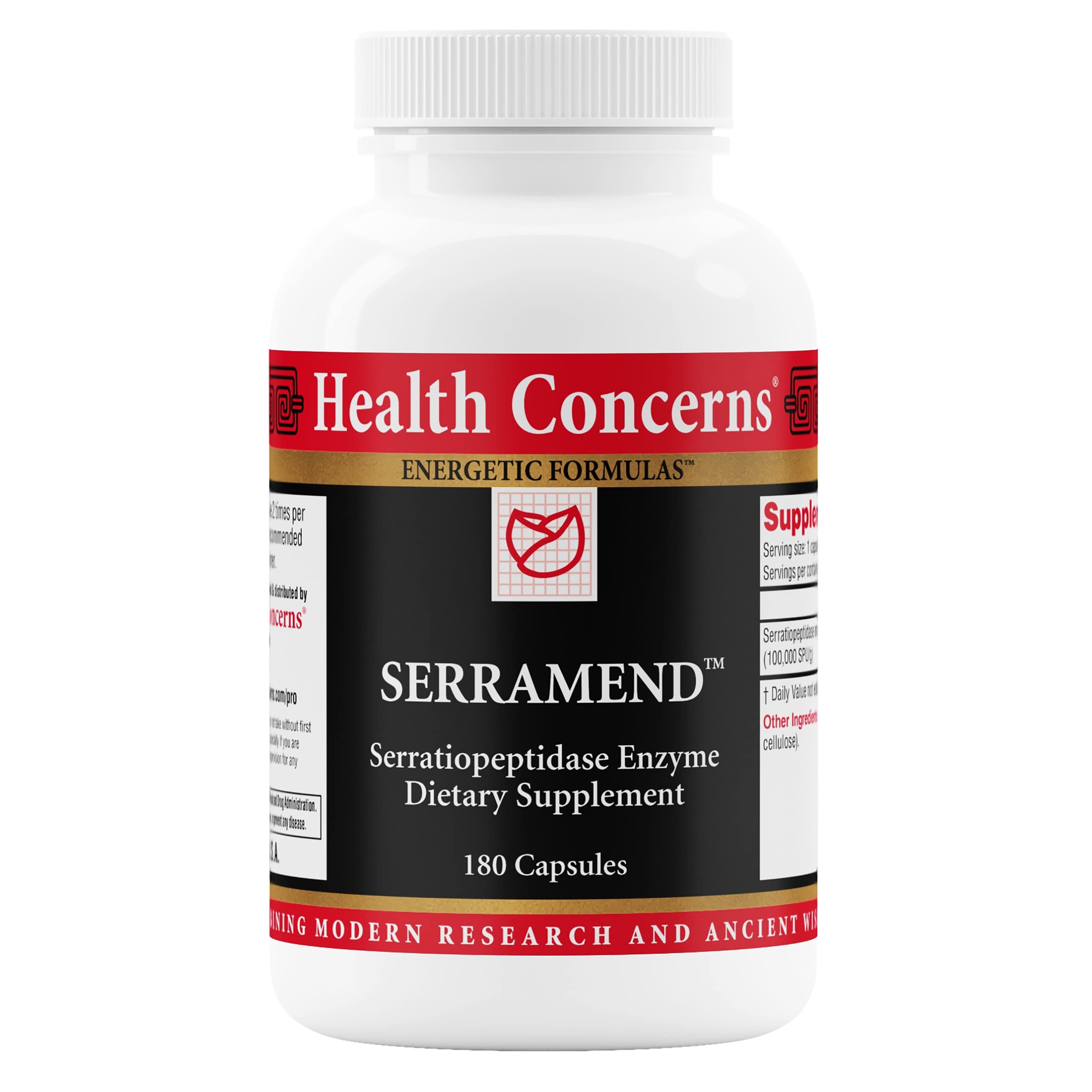 Health Concerns Serramend – Immune Defense Support Supplement – Serrapeptase Proteolytic Enzyme – Blood Circulation – Chinese Herbal Supplement for Men & Women – 180 Capsules Health Concerns buy supplements canada
