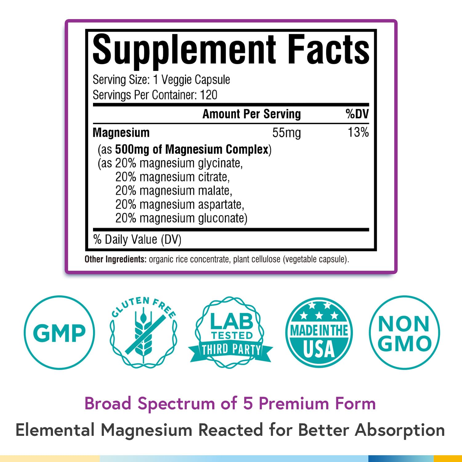 Terranics Magnesium Complex, Total 240 Capsules, Max Absorption, Glycinate, Citrate Terranics buy supplements canada