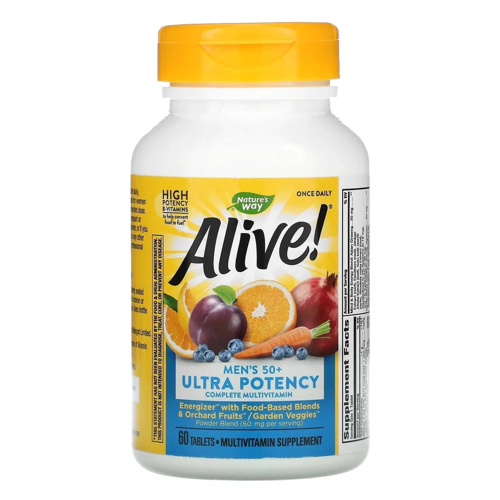 Alive! Once Daily Men's 50+ Ultra - 60 Tablets by Nature's Way Nature's Way buy supplements canada