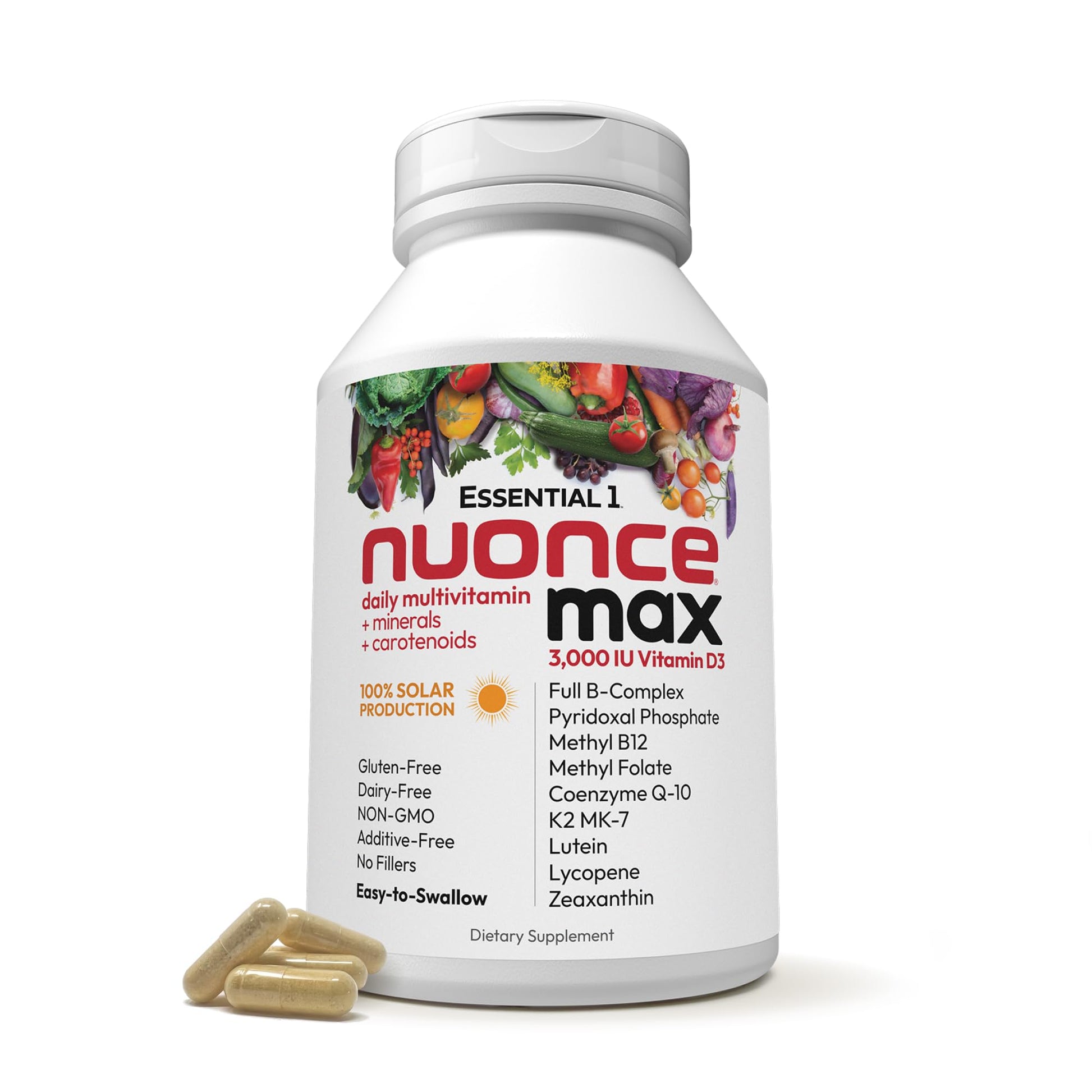 ANDREW LESSMAN Essential-1 nuonce max Multivitamin 3000 IU Vitamin D3 360 Small Capsules. 100 mcg Methyl B12 ANDREW LESSMAN buy supplements canada