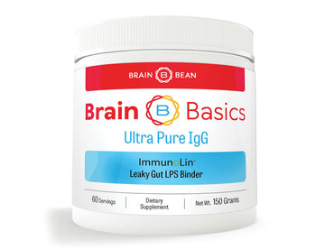 Brain Basics Ultra Pure IgG Supplement - Dairy-Free Supplement IgG-Immunolin Powder, Blended Vitamin & Mineral Supplements, 150g, 60 Servings Brain Bean buy supplements canada
