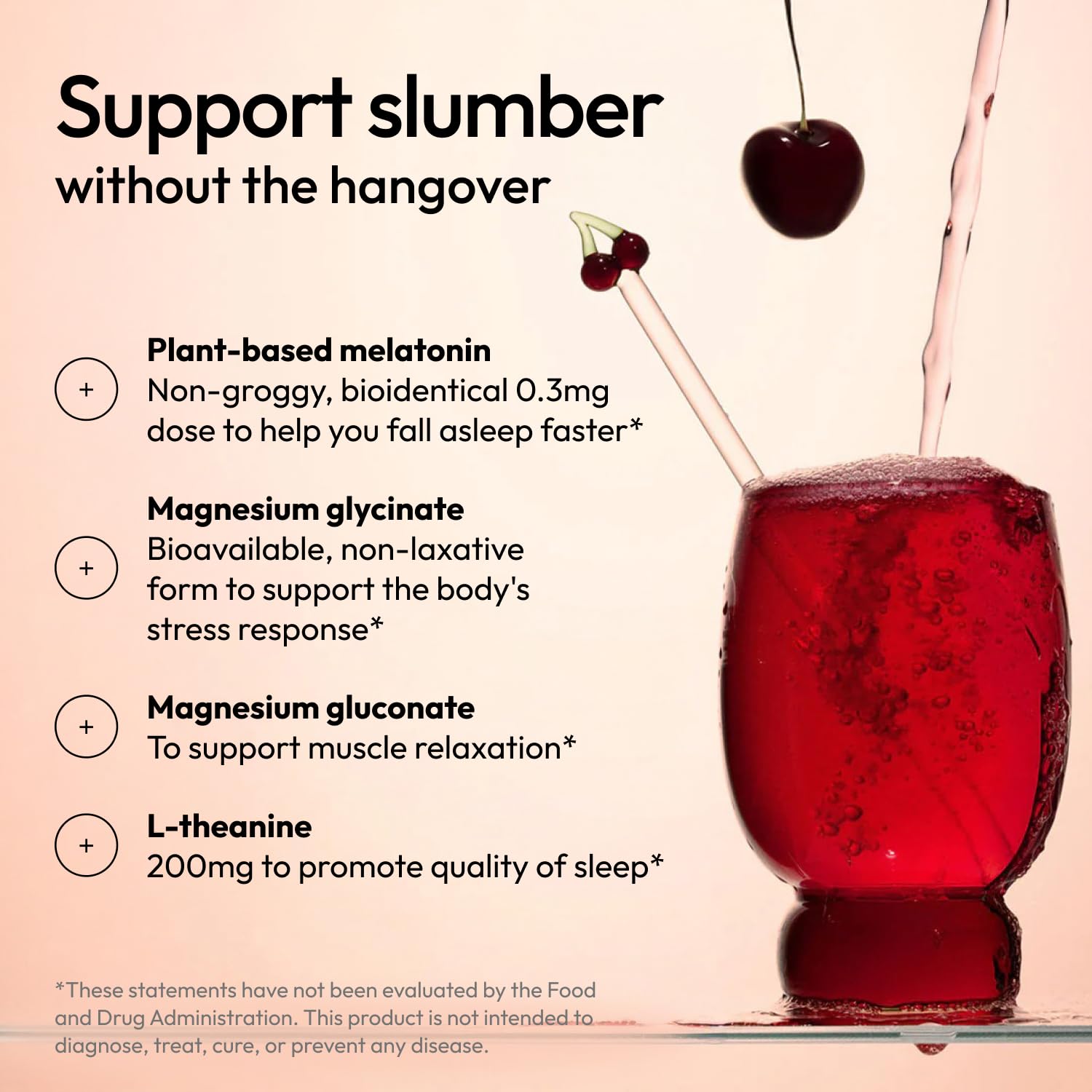 Moon Juice Sleepy Magnesi-Om - Sleep Supplement Powder with Magnesium Glycinate, L-Theanine & Plant-Based Melatonin, Sugar-Free Bedtime Drink Mix for Deep Sleep w/o Grogginess, Cherry, 35 Servings Moon Juice buy supplements canada