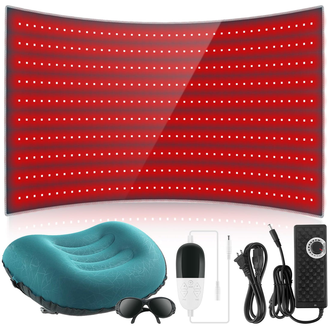 Red Light Therapy Pad 38 * 23.6 in - Red Light Therapy Body, 400 LEDs Using 660nm Red Light Rutollmit buy supplements canada