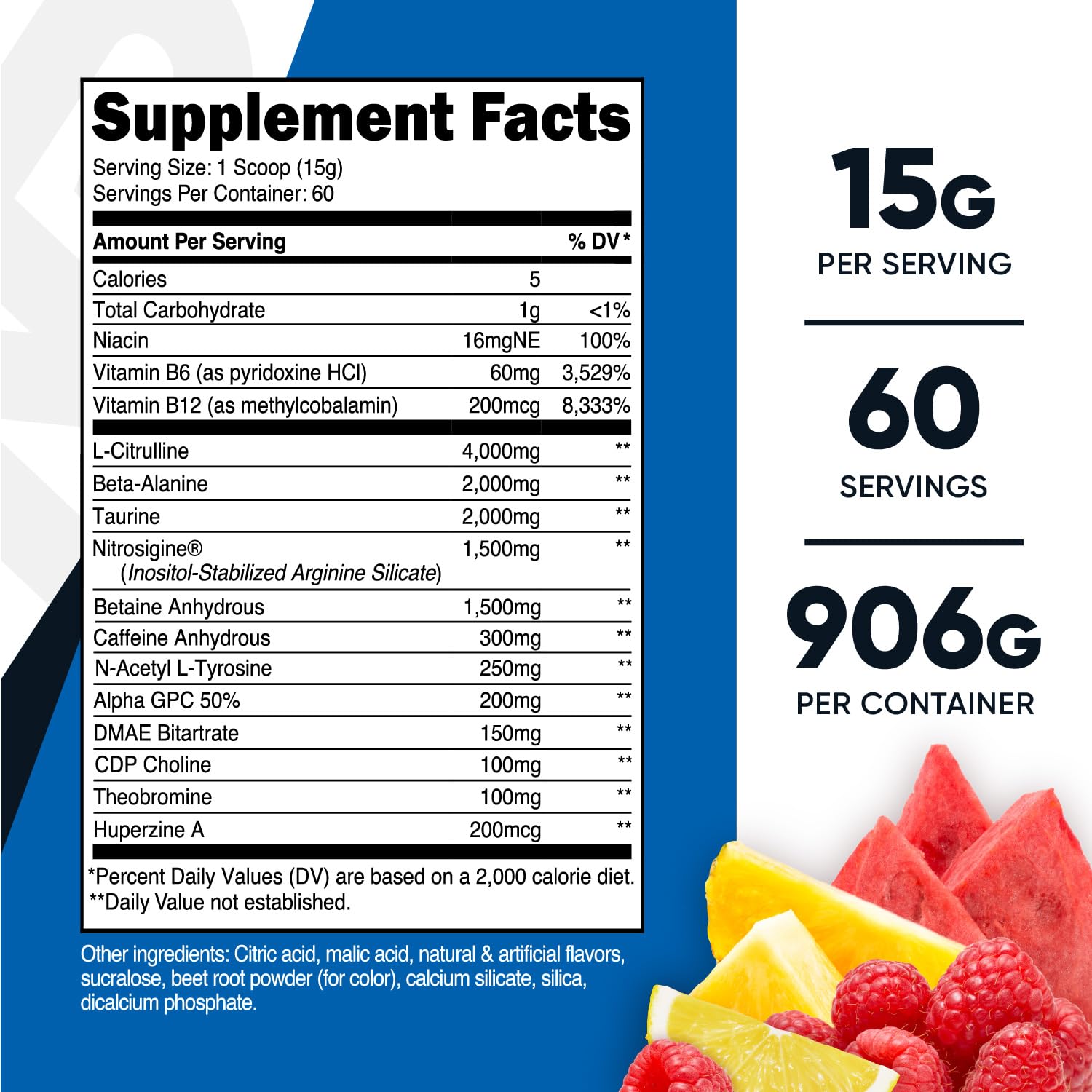Nutricost Pre-X Xtreme Pre-Workout Complex Powder, Fruit Punch, 60 Servings, Vegetarian Nutricost buy supplements canada