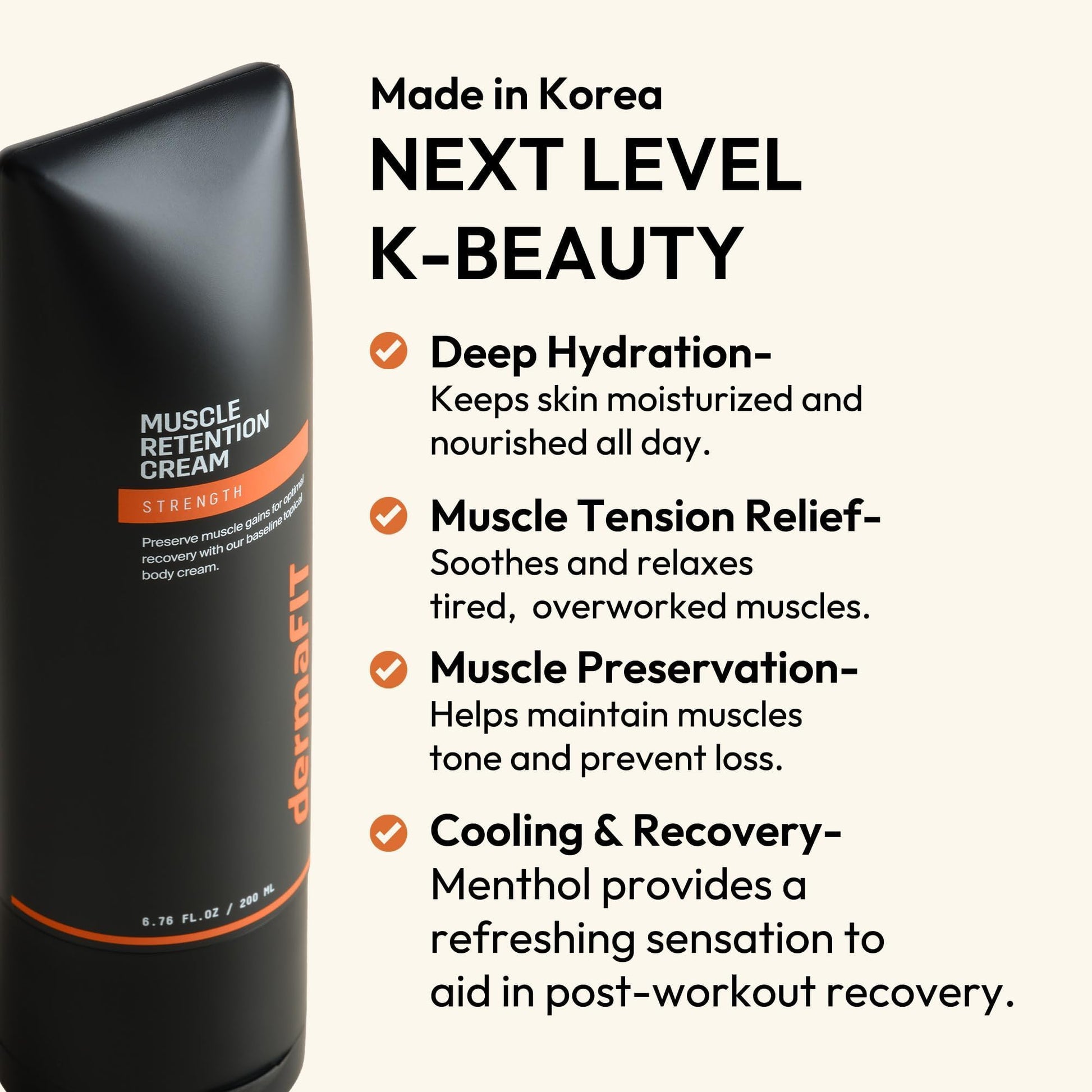 dermaFIT Strength Muscle Maintenance Body Cream - Post Workout Prevents Muscle Loss for Men & Women, Muscle Retention Cream, 30ml, No Artificial Fragrance, M.A.X. Tech, Topical Analgesic for Muscle dermaFIT buy supplements canada