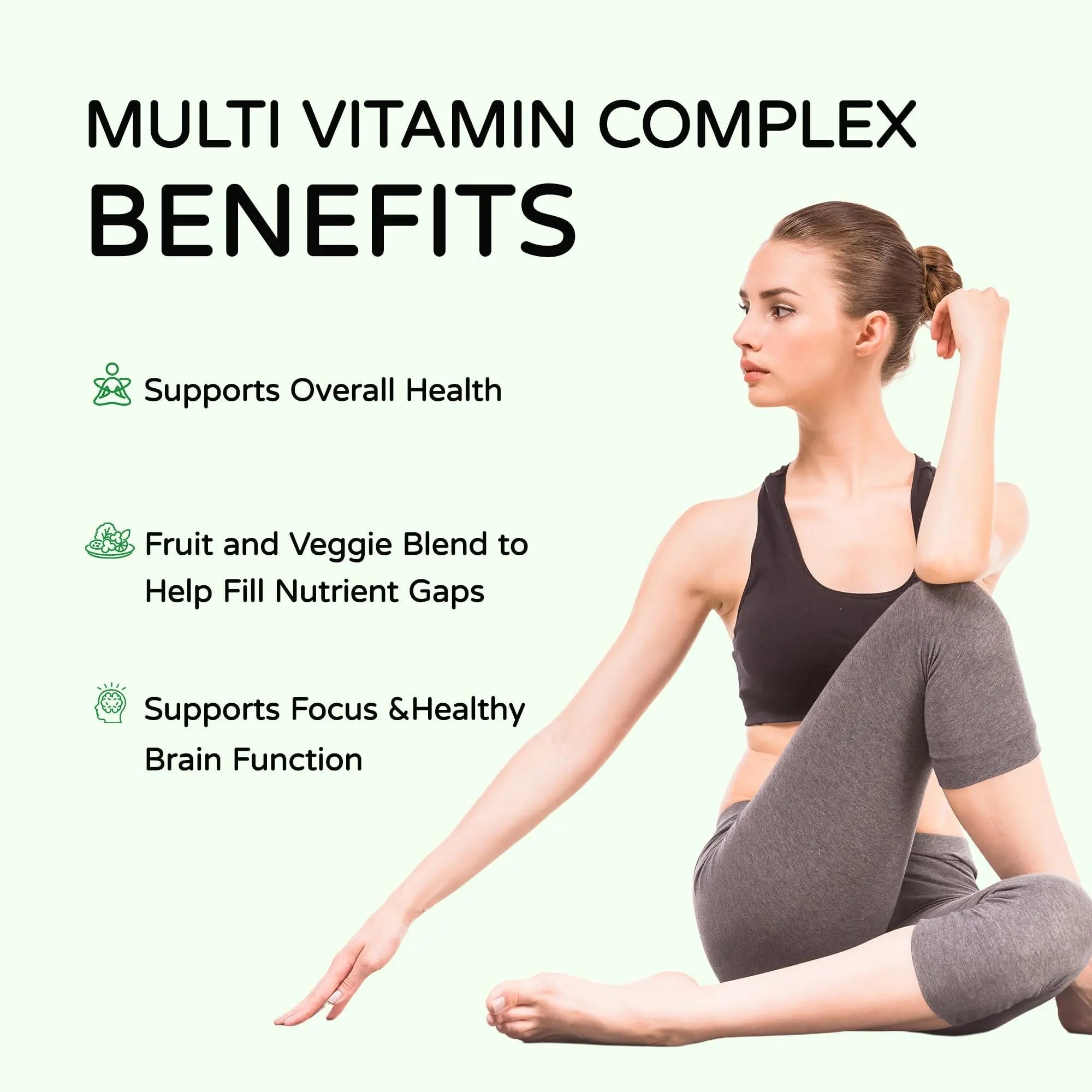 HERB PURE Multi Vitamin Complex Daily Multivitamin for Men and Women – 28 Essential Vitamins & Minerals with Active Vitamins, Superfood Blend, Alpha GPC HERB PURE buy supplements canada