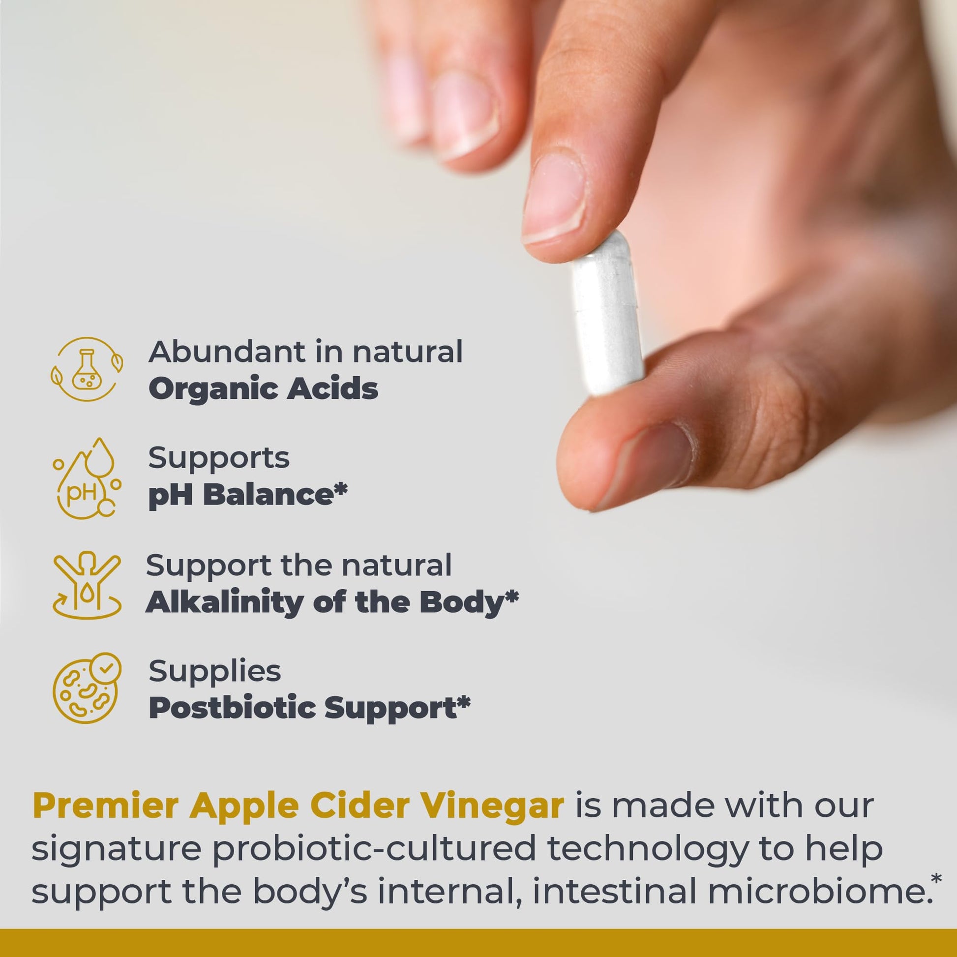 Premier Research Labs Apple Cider Vinegar Capsules - ACV Capsules, Apple Cider Vinegar Pills, Supplement for Digestion, pH Balance, Microbiome Health for Women and Men - 150 Vegetarian Capsules Premier Research Labs buy supplements canada