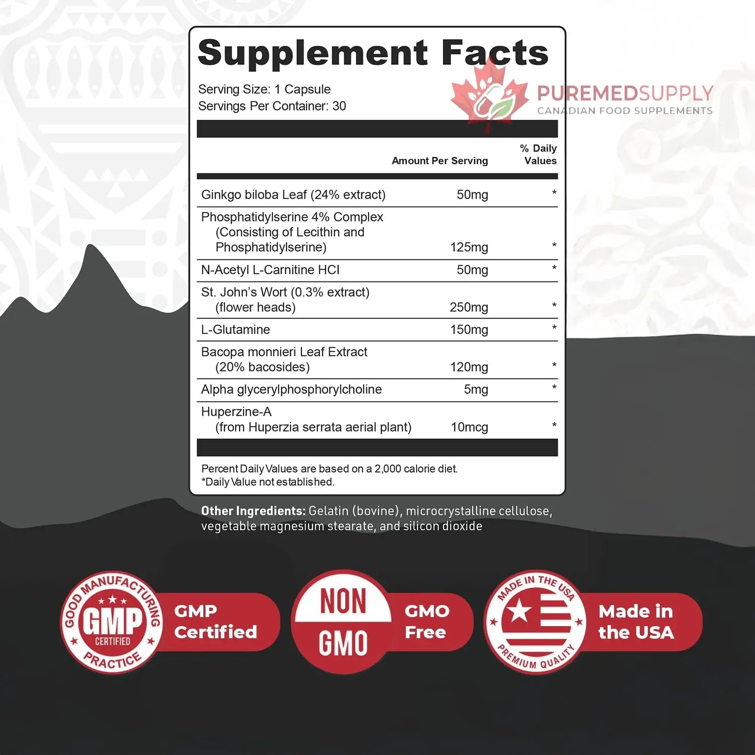Nature’s NutriWave TribalForce X – Daily Botanical Supplement with Ginkgo Biloba, Bacopa, & Amino Acids – Non-GMO, Natural & Stimulant-Free Formula, Made in USA – 30 Capsules, 1 Month Supply Nature’s NutriWave buy supplements canada